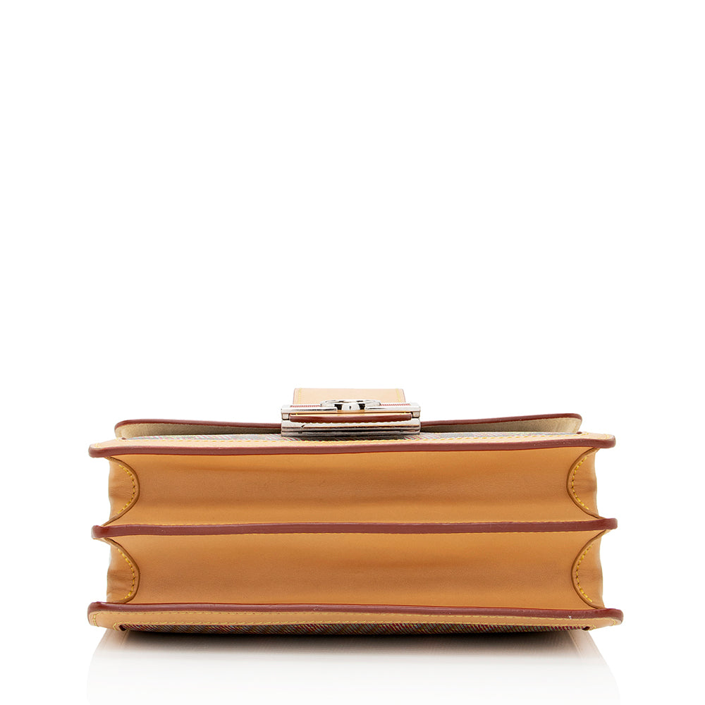 Louis Vuitton Monogram Leather Dauphine Pop MM Shoulder Bag (SHF-21954)