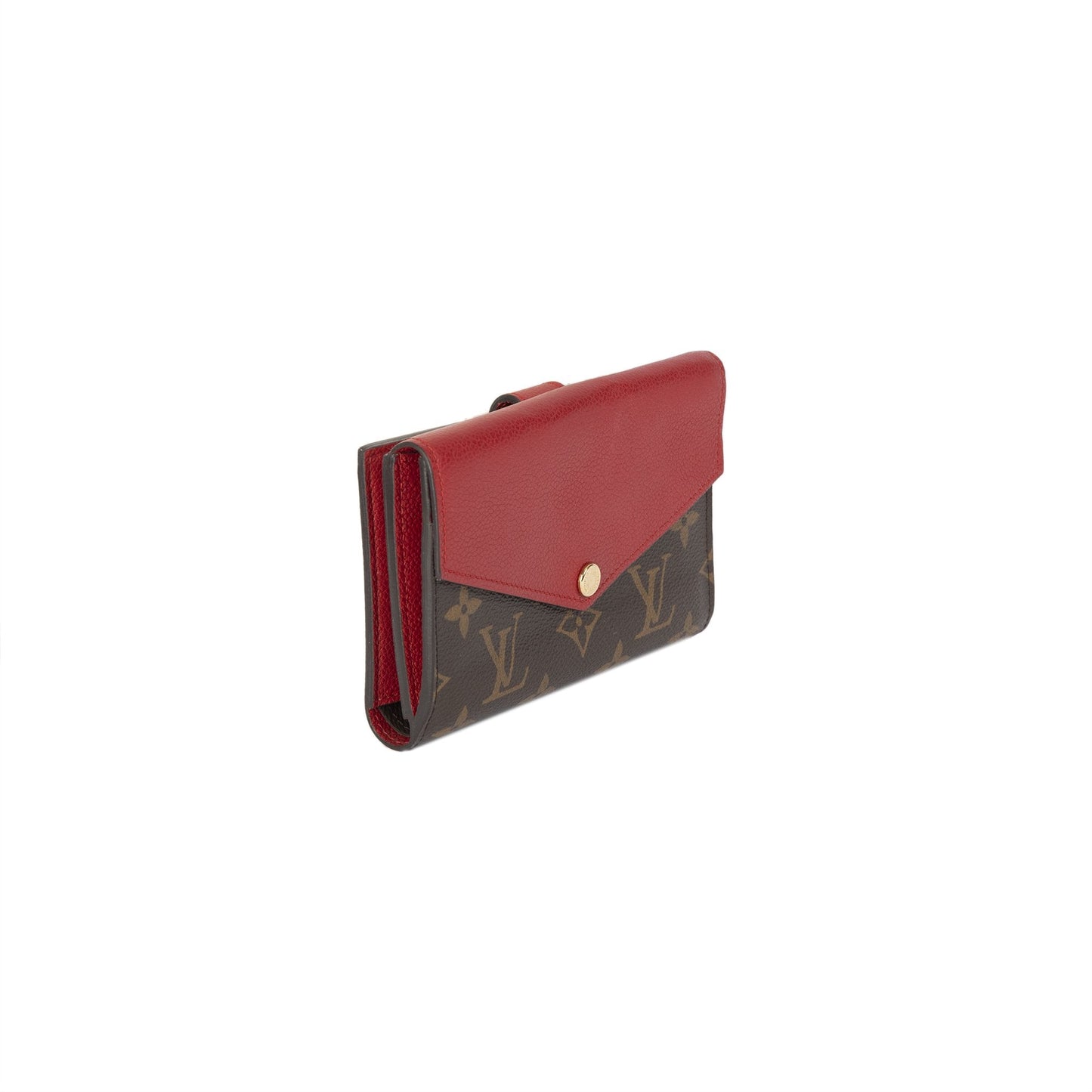 Louis Vuitton Monogram & Leather Pallas Compact Wallet