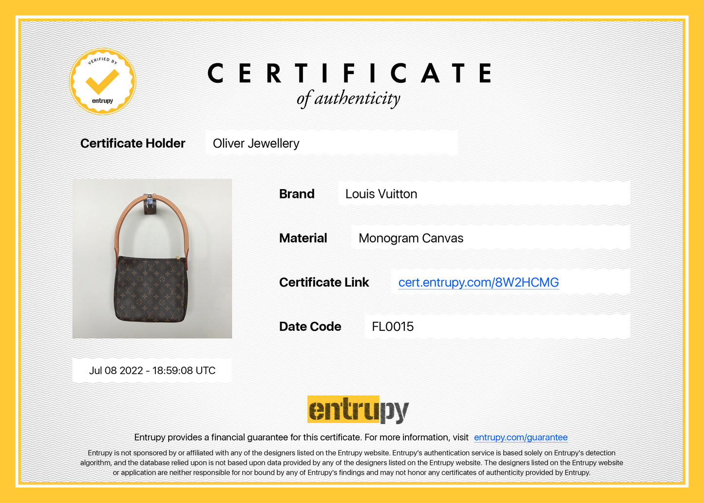 Louis Vuitton Monogram Looping MM