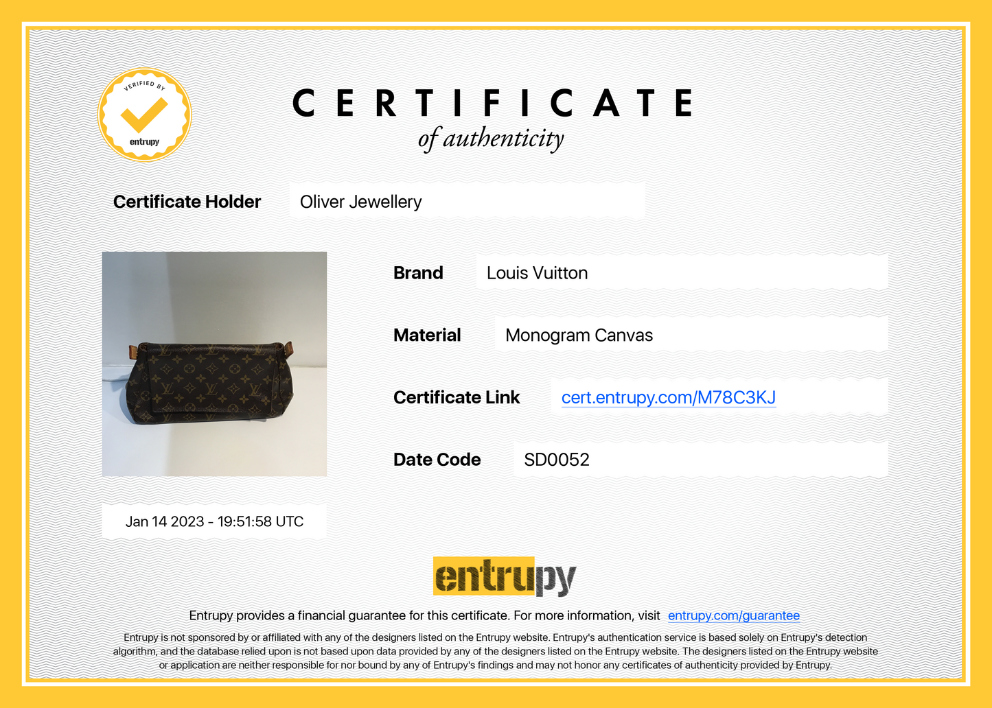 Louis Vuitton Monogram Looping PM