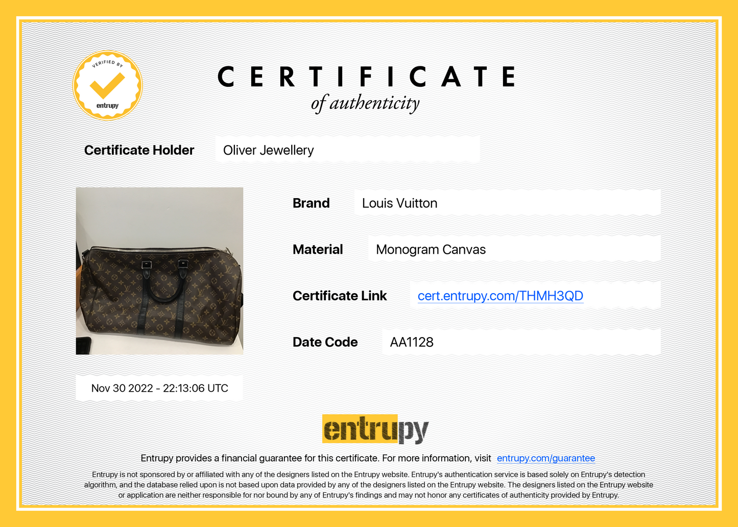 Louis Vuitton Monogram Macassar Keepall Bandouliere 45