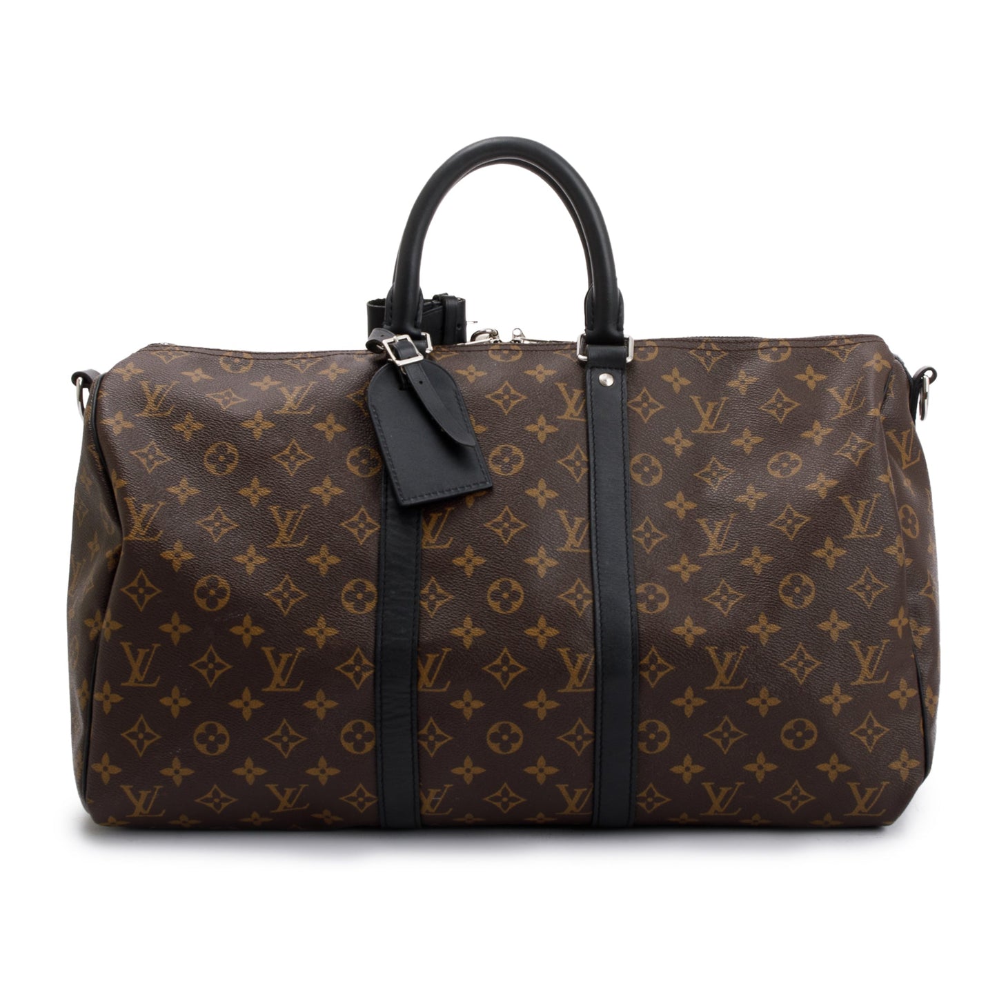 Louis Vuitton Monogram Macassar Keepall Bandouliere 45