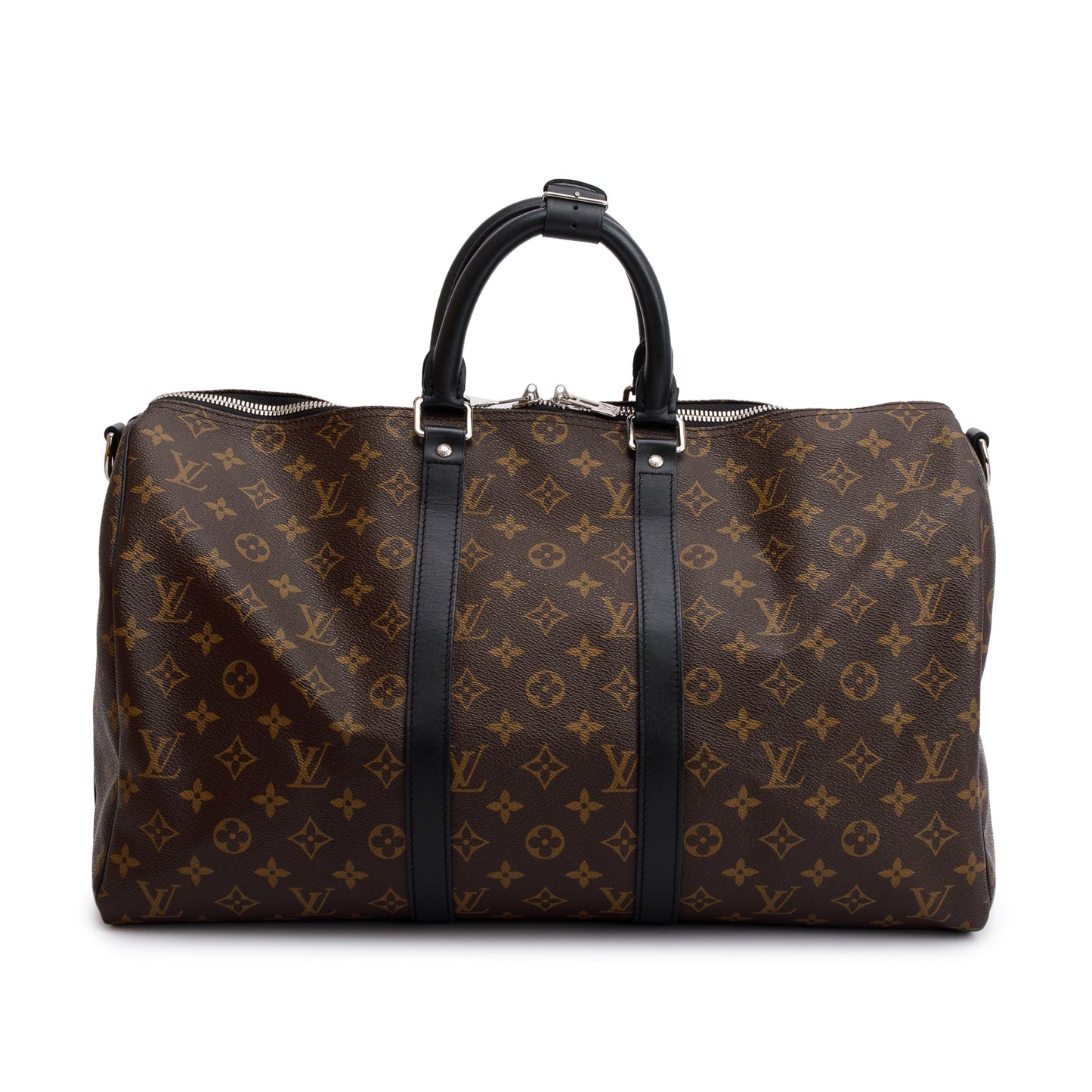 Louis Vuitton Monogram Macassar Keepall Bandouliere 45
