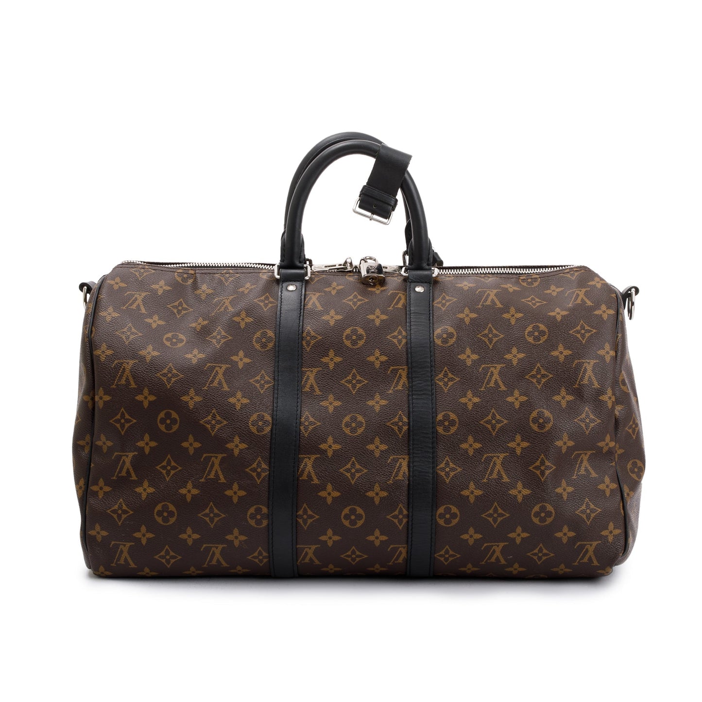 Louis Vuitton Monogram Macassar Keepall Bandouliere 45