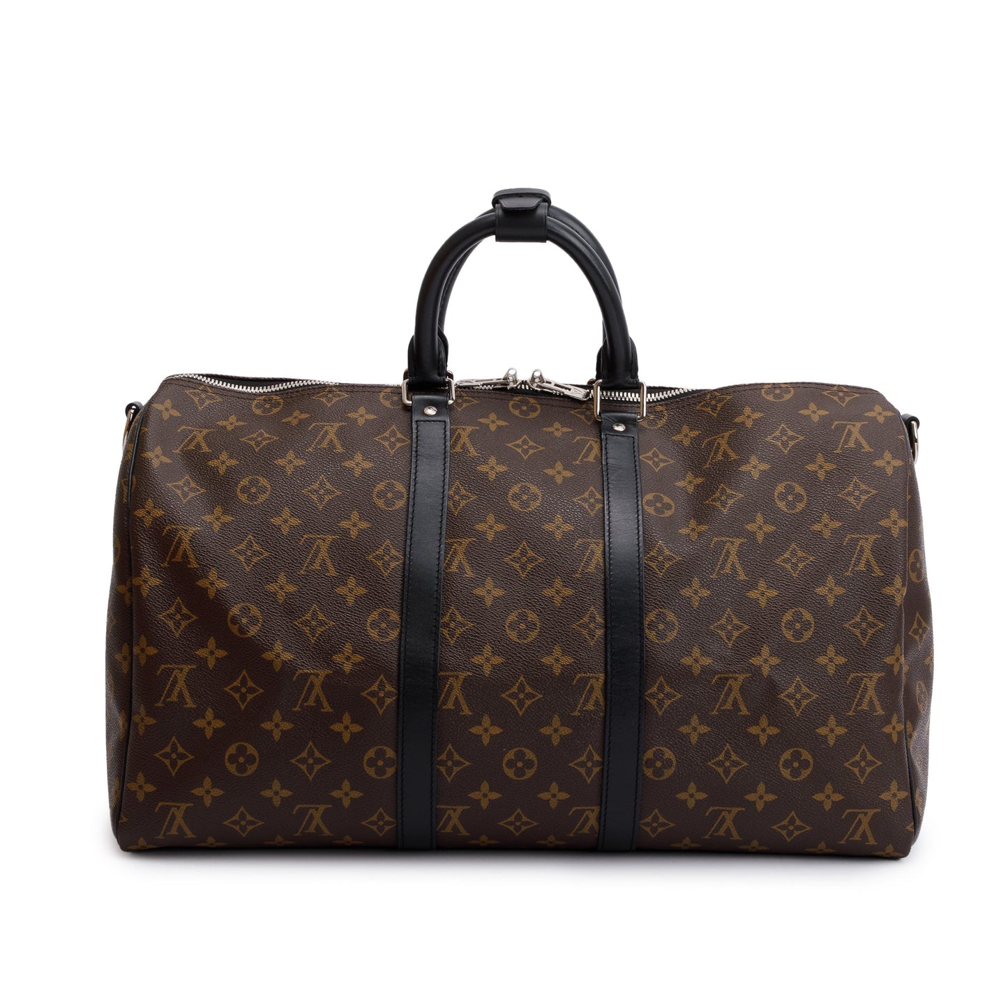 Louis Vuitton Monogram Macassar Keepall Bandouliere 45