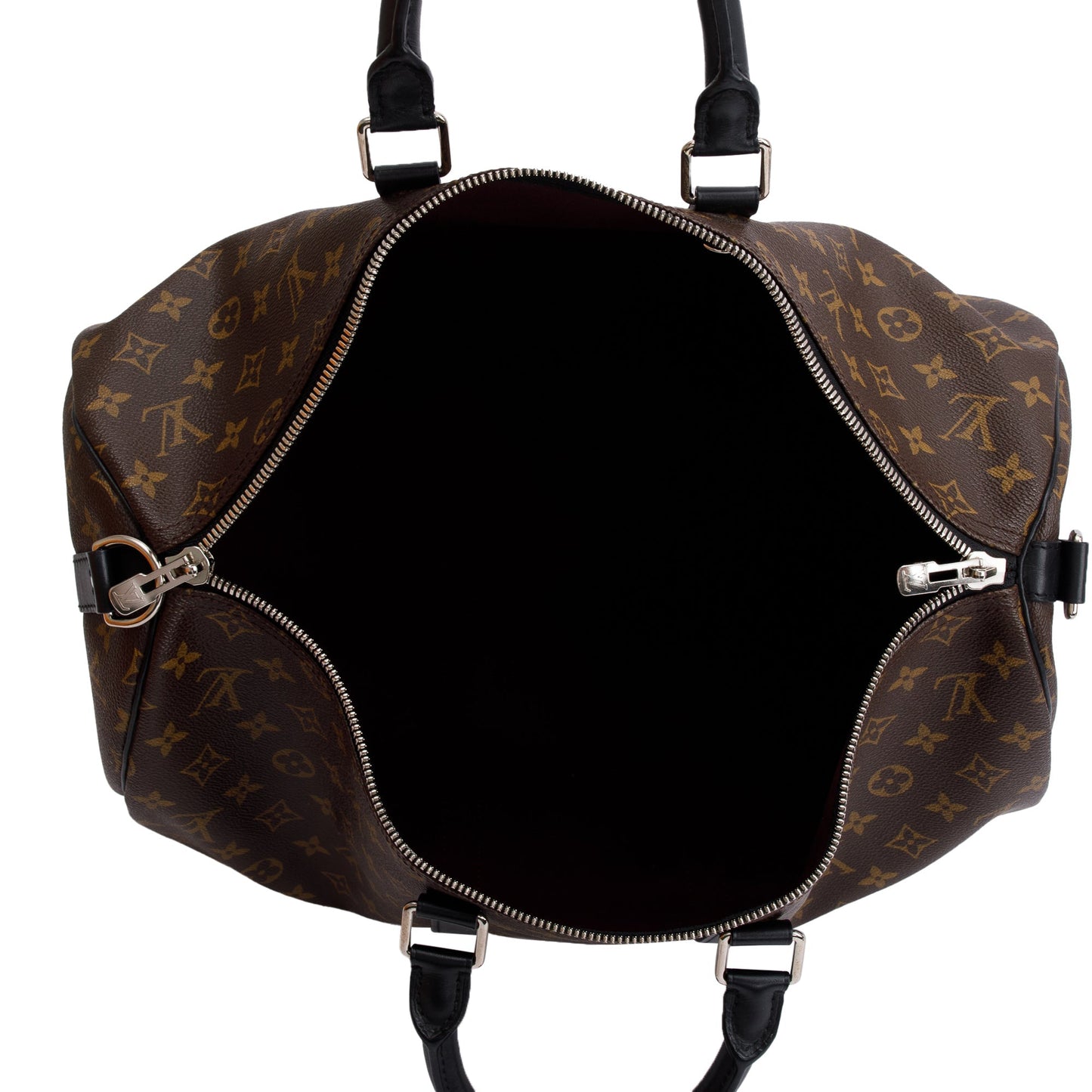 Louis Vuitton Monogram Macassar Keepall Bandouliere 45