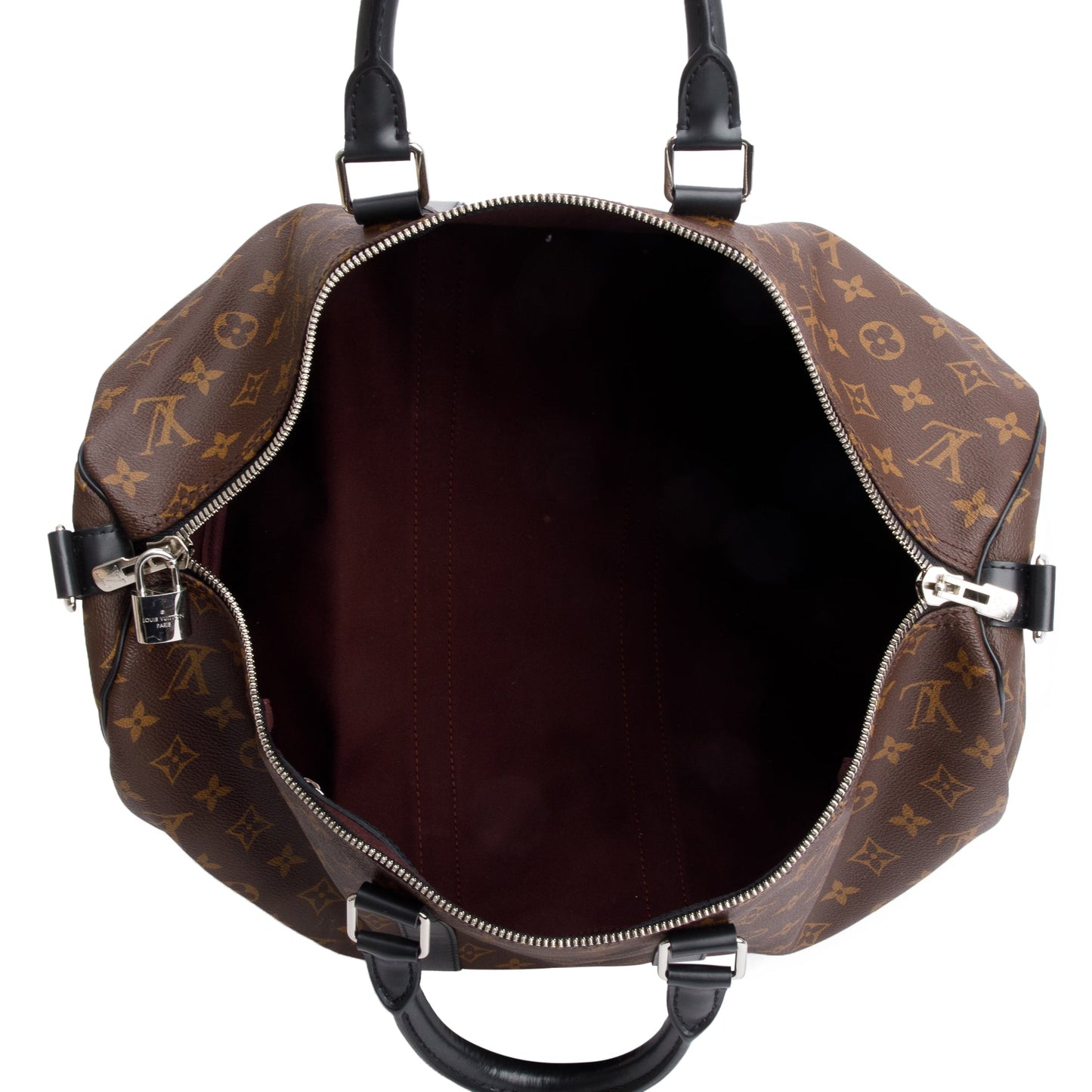 Louis Vuitton Monogram Macassar Keepall Bandouliere 45