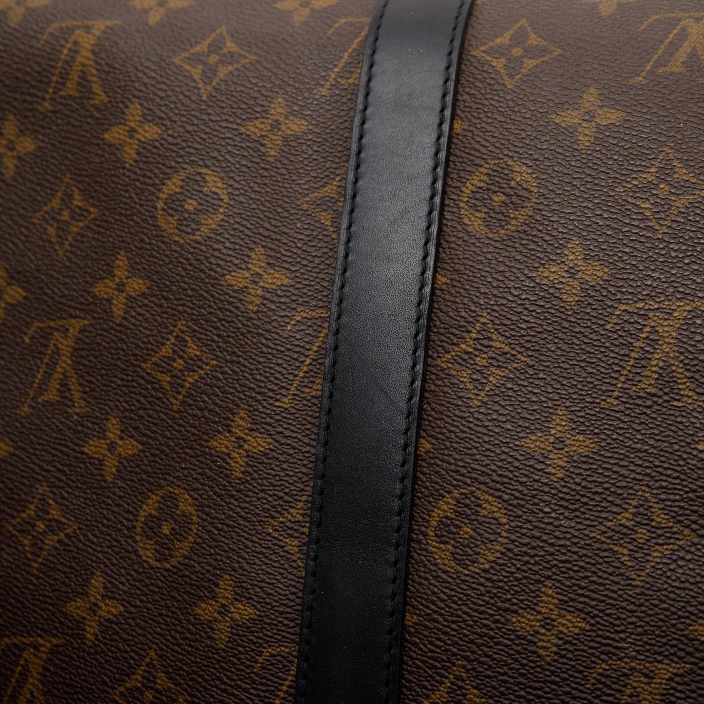 Louis Vuitton Monogram Macassar Keepall Bandouliere 55
