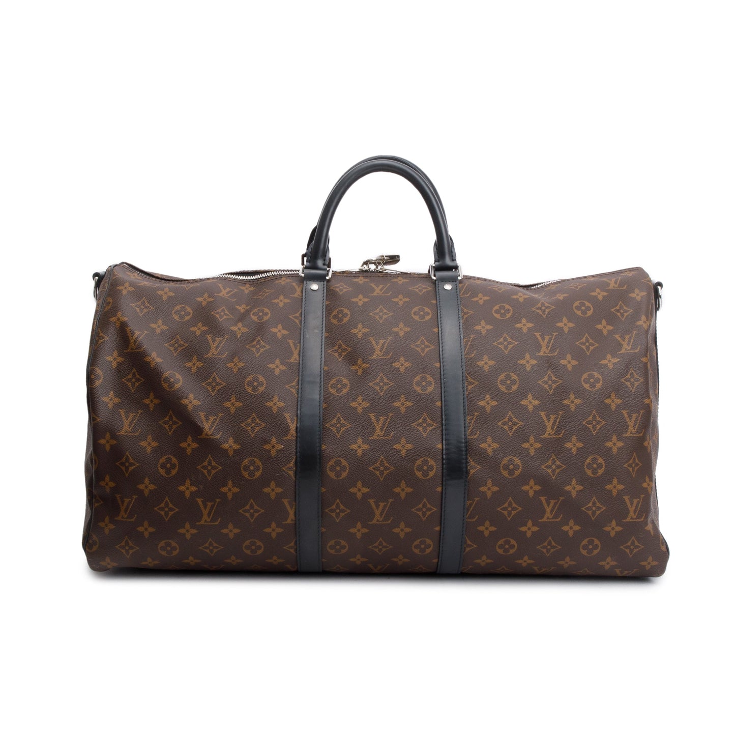 Louis Vuitton Monogram Macassar Keepall Bandouliere 55