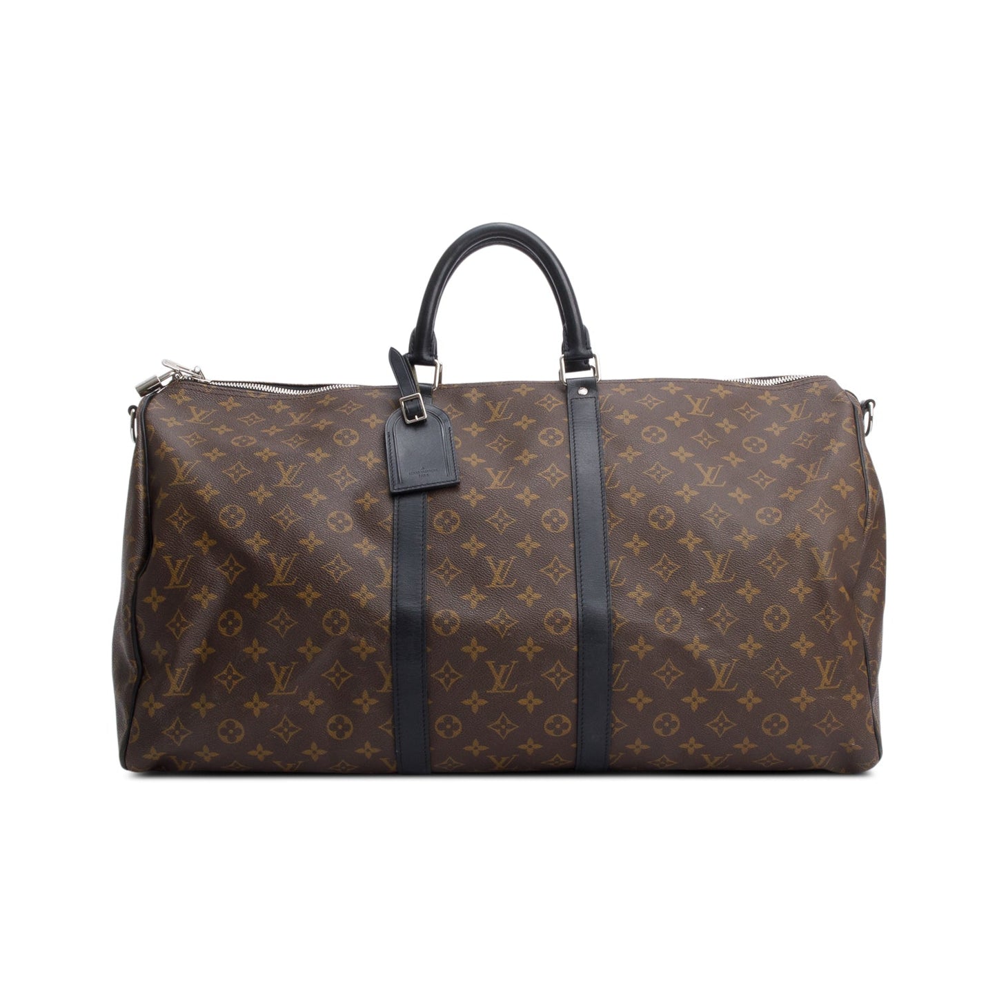 Louis Vuitton Monogram Macassar Keepall Bandouliere 55