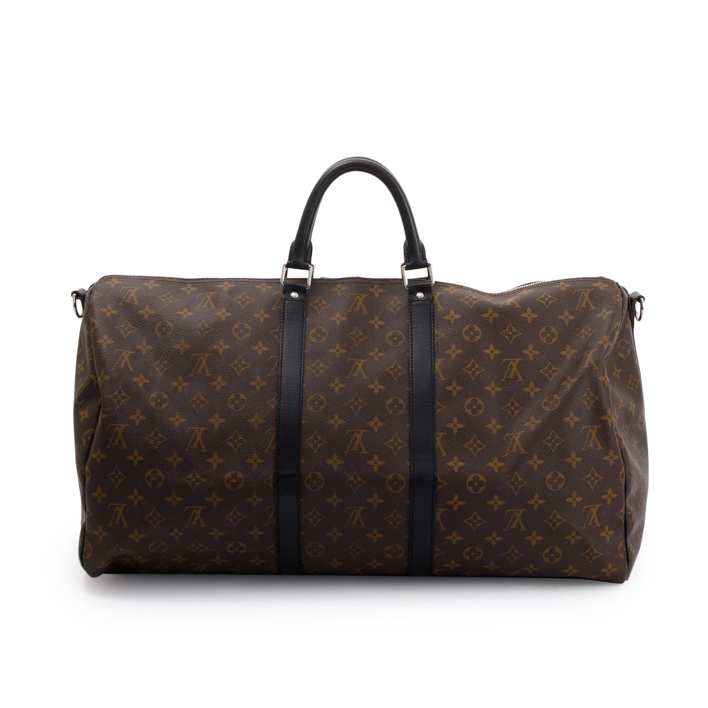 Louis Vuitton Monogram Macassar Keepall Bandouliere 55