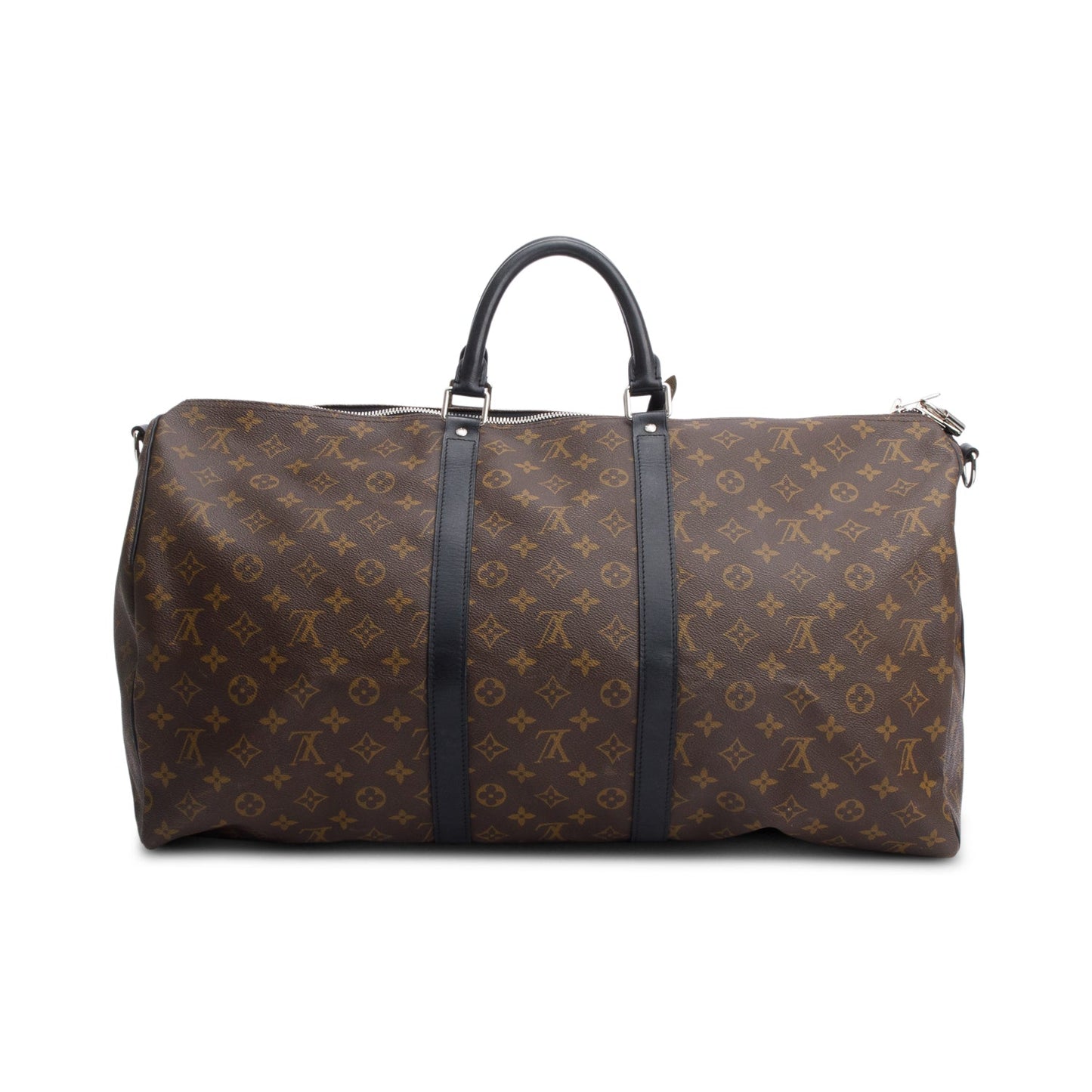 Louis Vuitton Monogram Macassar Keepall Bandouliere 55