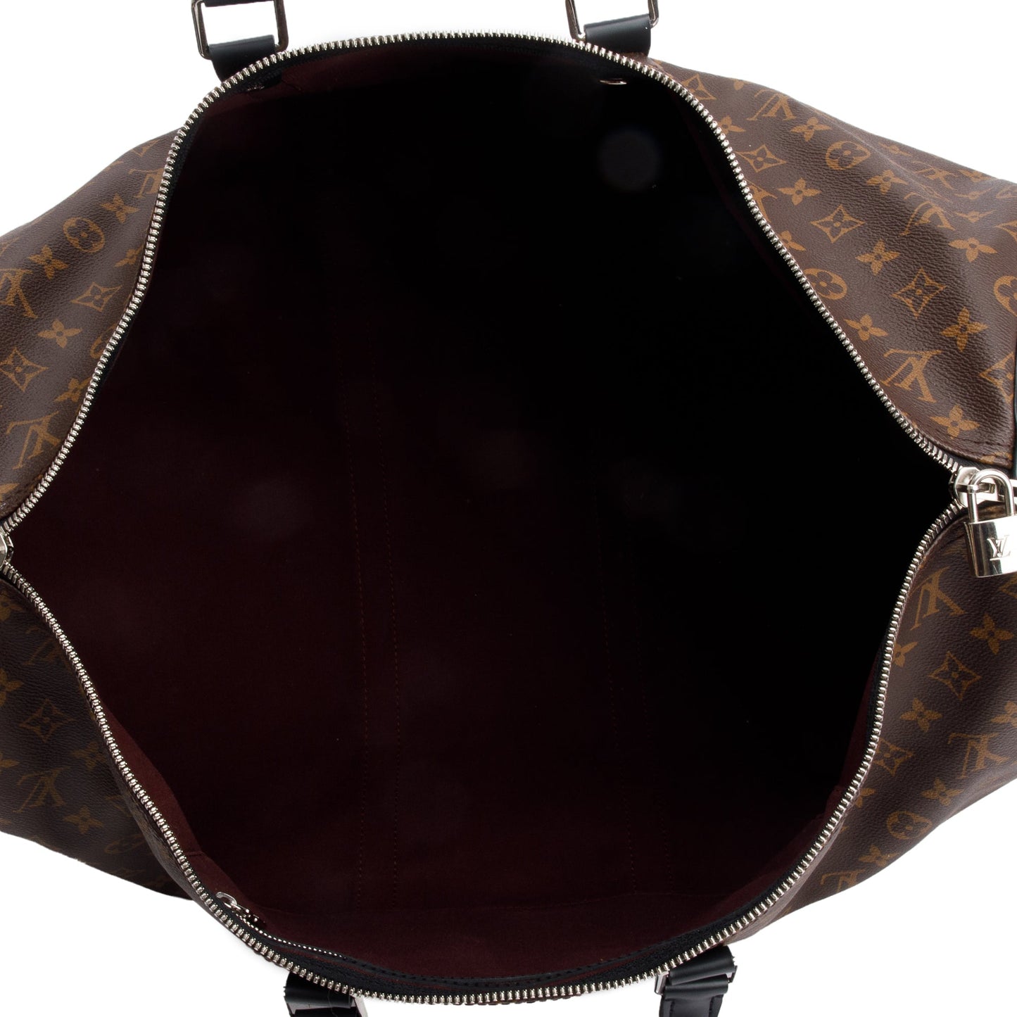 Louis Vuitton Monogram Macassar Keepall Bandouliere 55