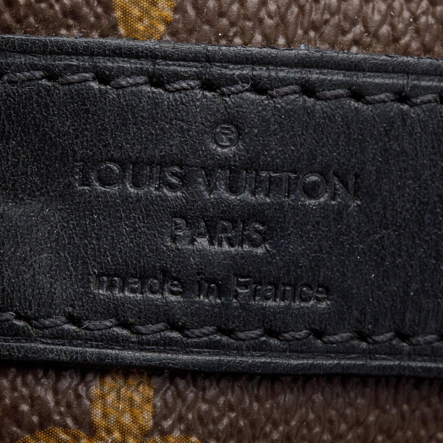 Louis Vuitton Monogram Macassar Keepall Bandouliere 55