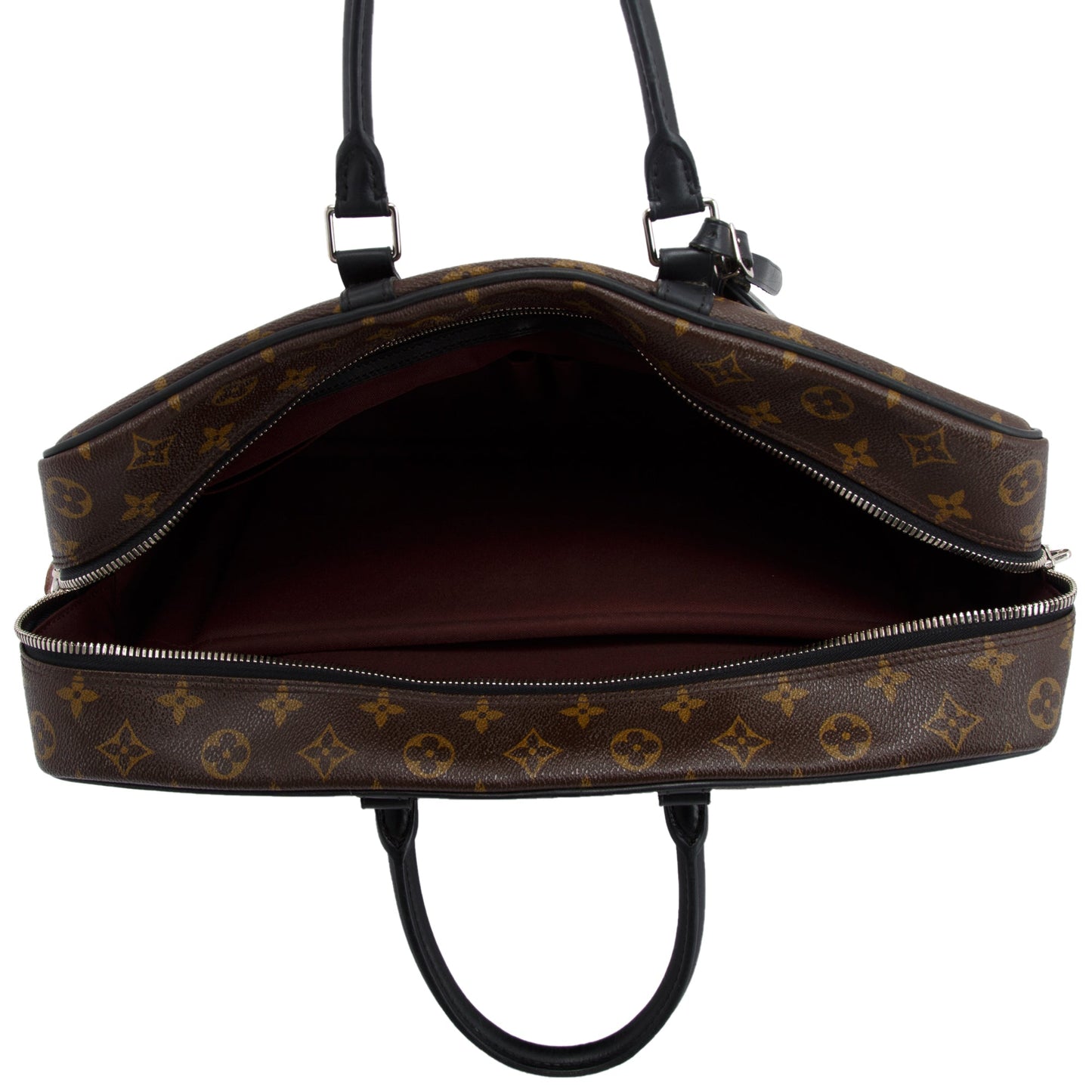 Louis Vuitton Monogram Macassar Porte-Documents Voyage GM