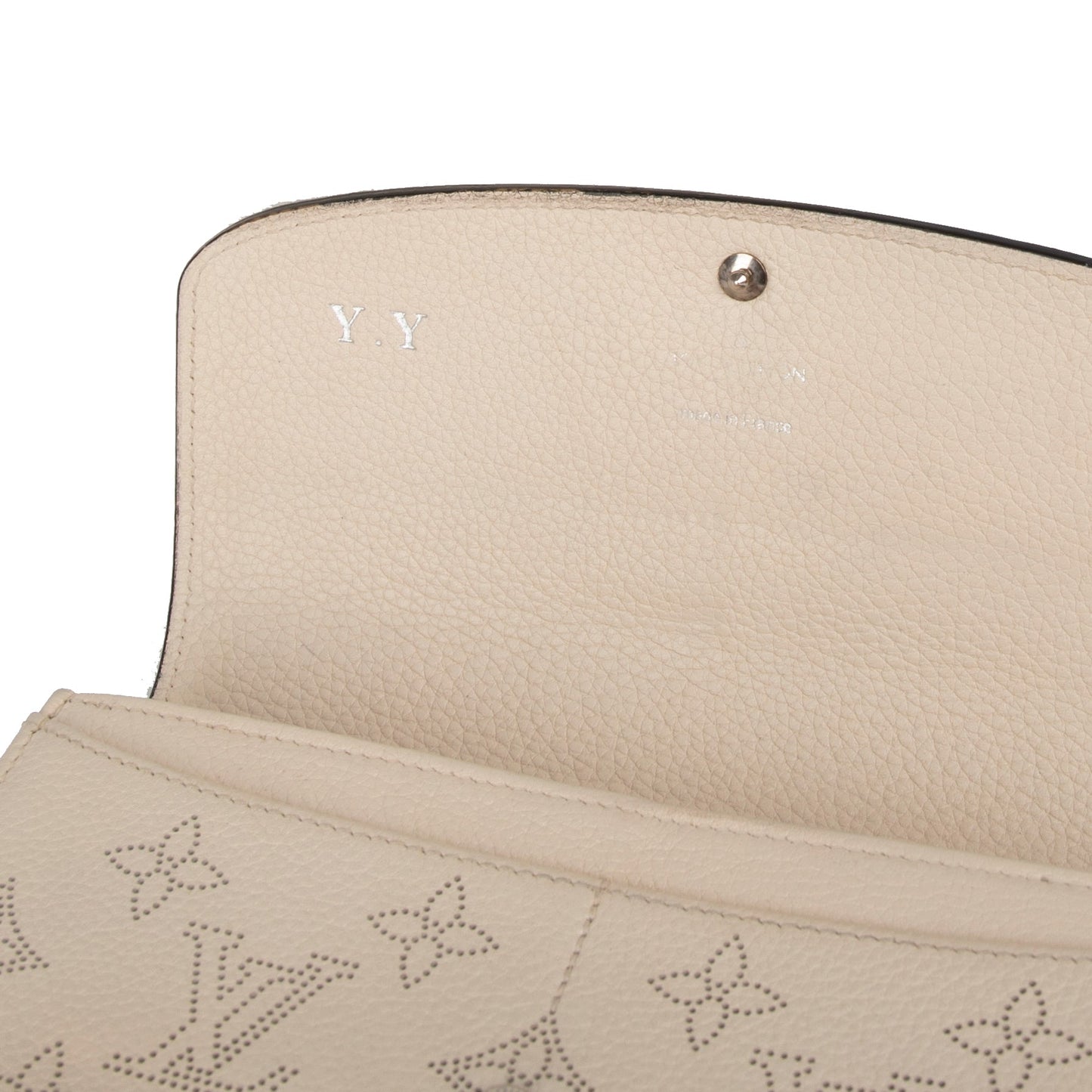 Louis Vuitton Monogram Mahina Leather Iris Wallet