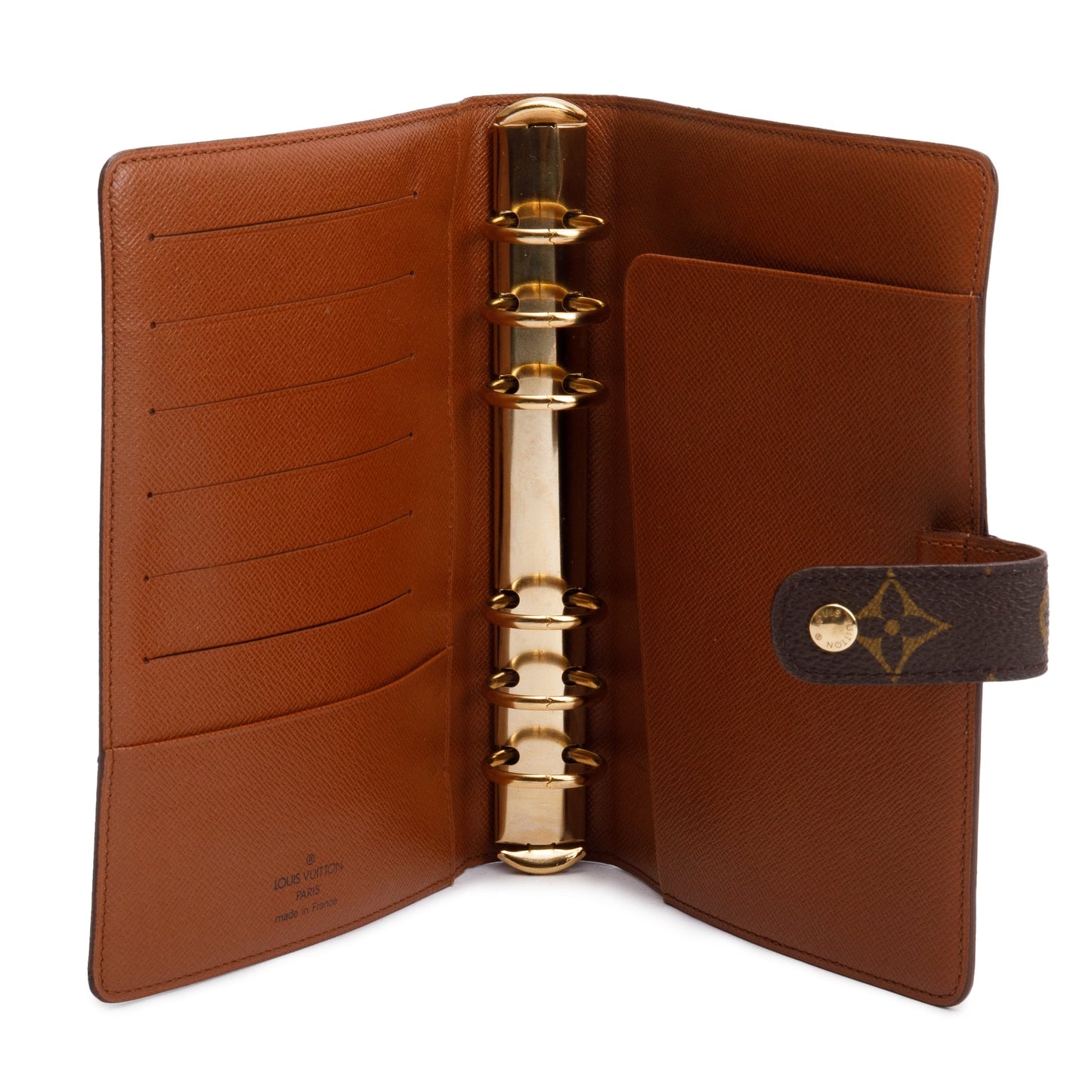 Louis Vuitton Monogram Medium Ring Agenda Cover