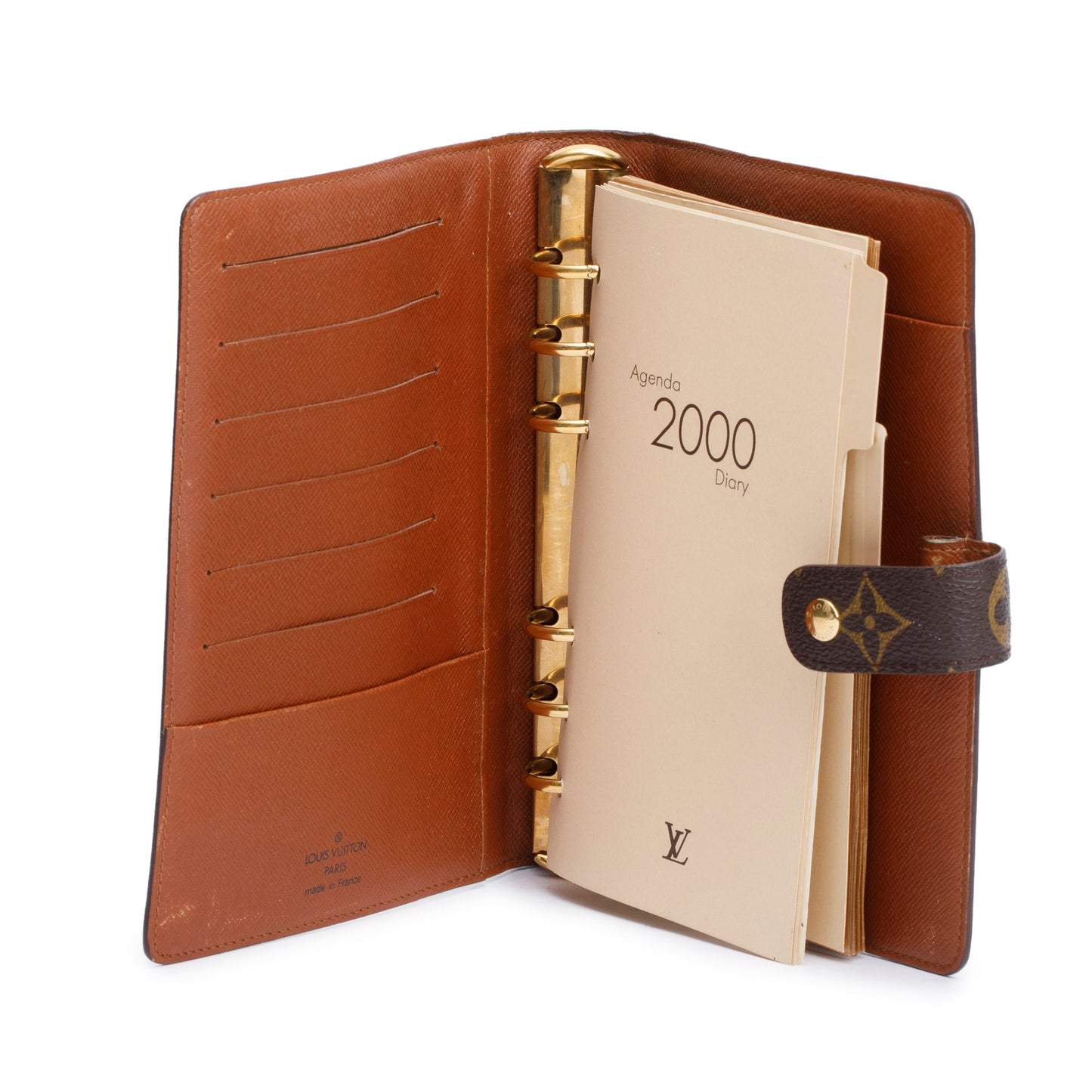 Louis Vuitton Monogram Medium Ring Agenda Cover