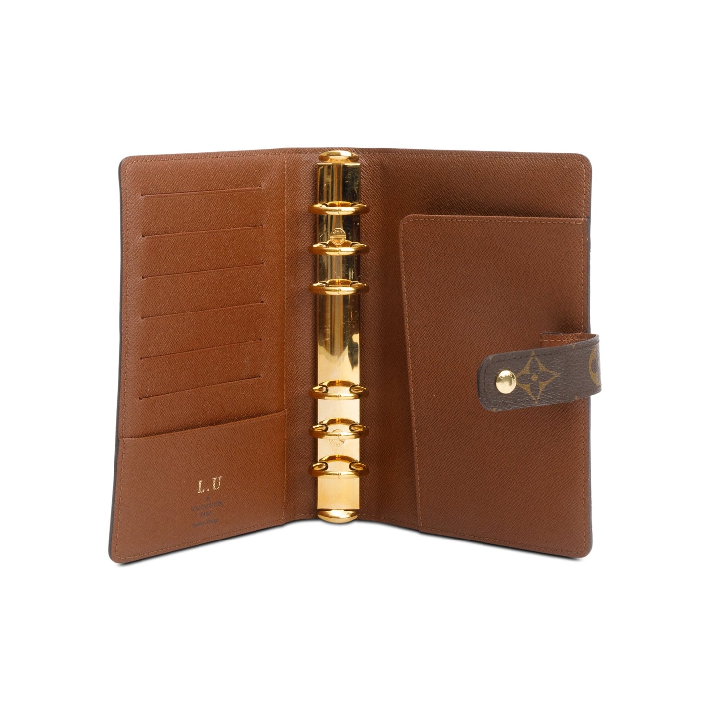 Louis Vuitton Monogram Medium Ring Agenda Cover