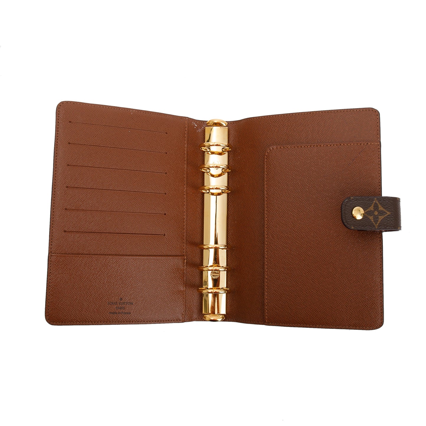 Louis Vuitton Monogram Medium Ring Agenda Cover