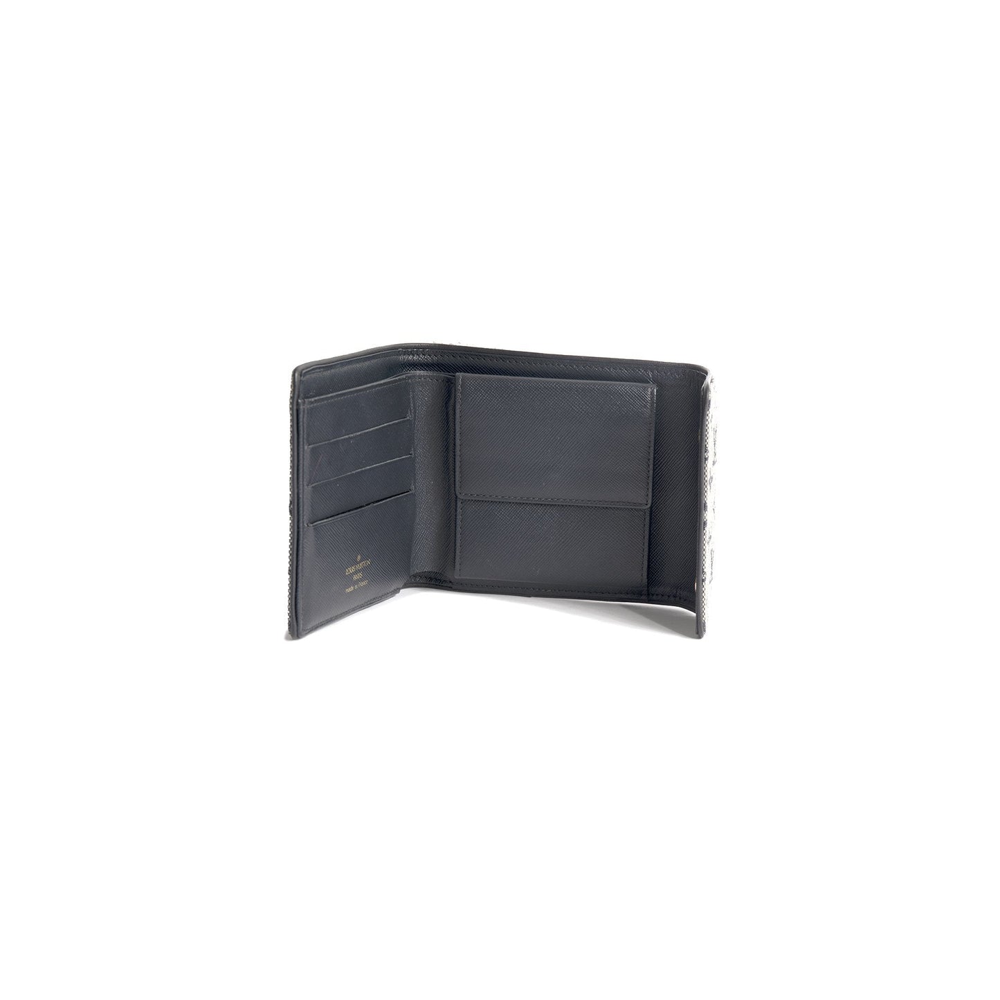 Louis Vuitton Monogram Mini Lin Compact Wallet