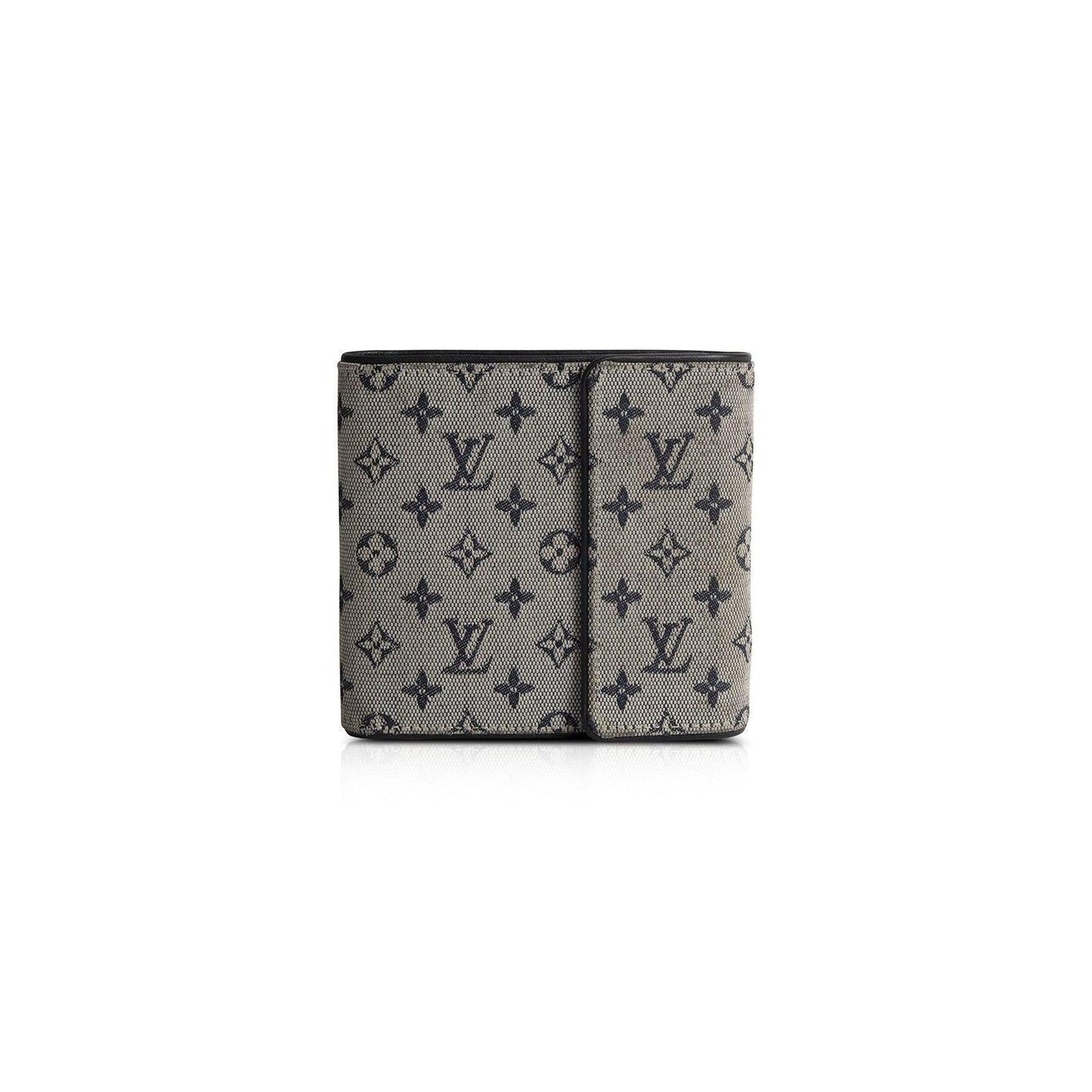 Louis Vuitton Monogram Mini Lin Compact Wallet