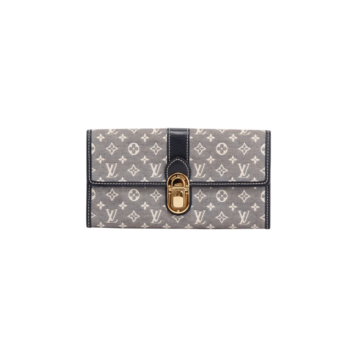 Louis Vuitton Monogram Mini Lin Idylle Sarah Wallet