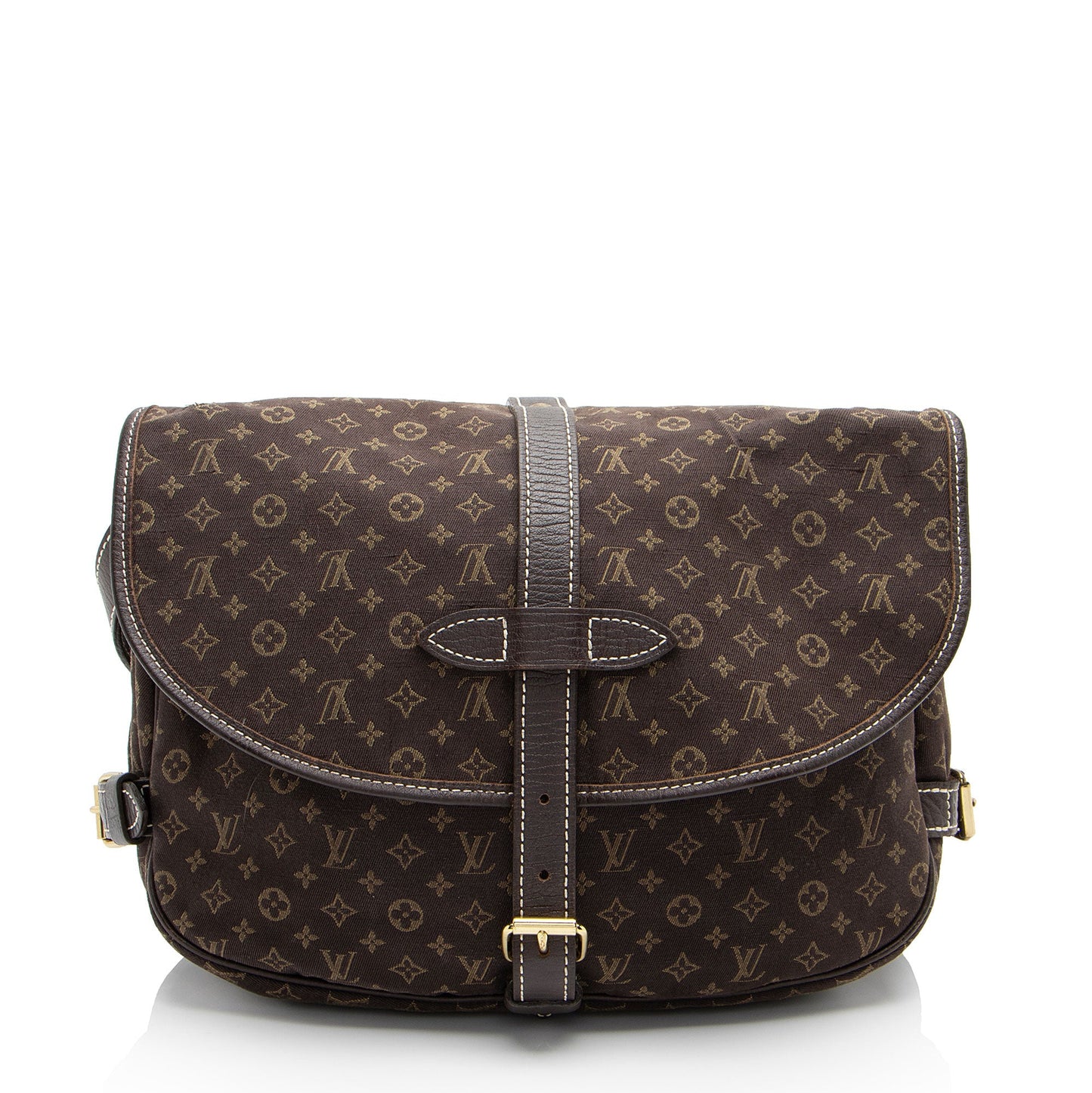Louis Vuitton Monogram Mini Lin Saumur 30 Messenger (SHF-VmMTu9)