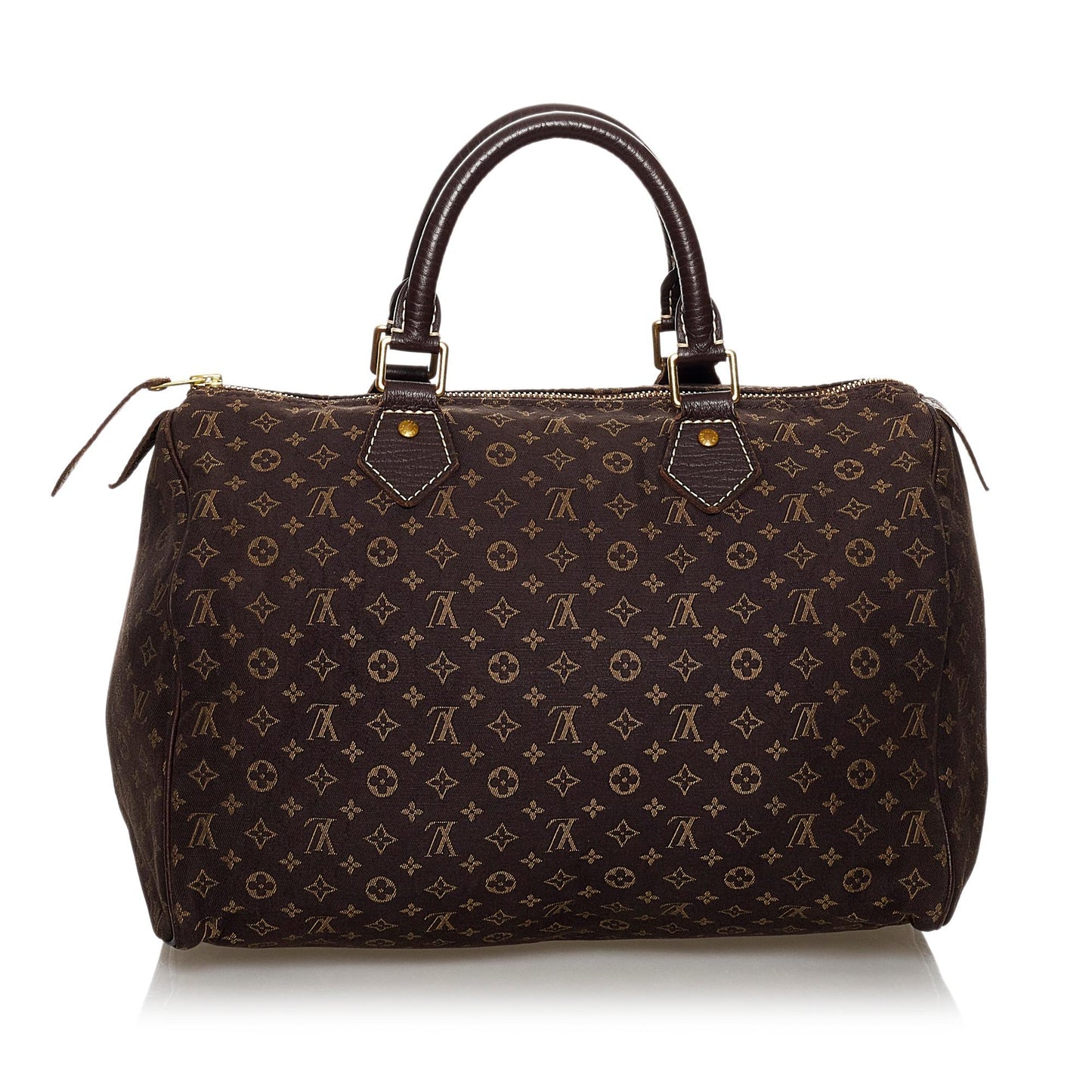 Louis Vuitton Monogram Mini Lin Speedy 30 (SHG-30780)