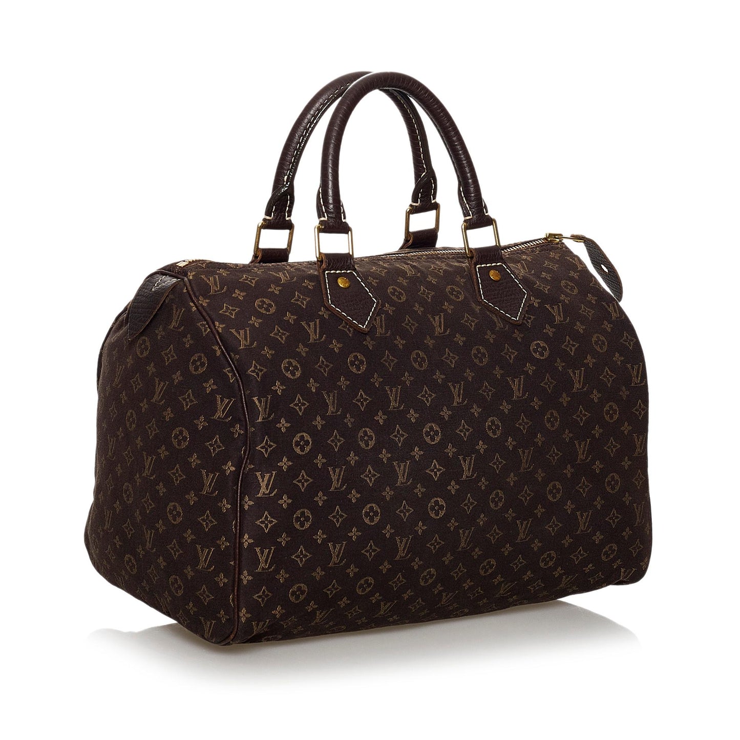 Louis Vuitton Monogram Mini Lin Speedy 30 (SHG-30780)