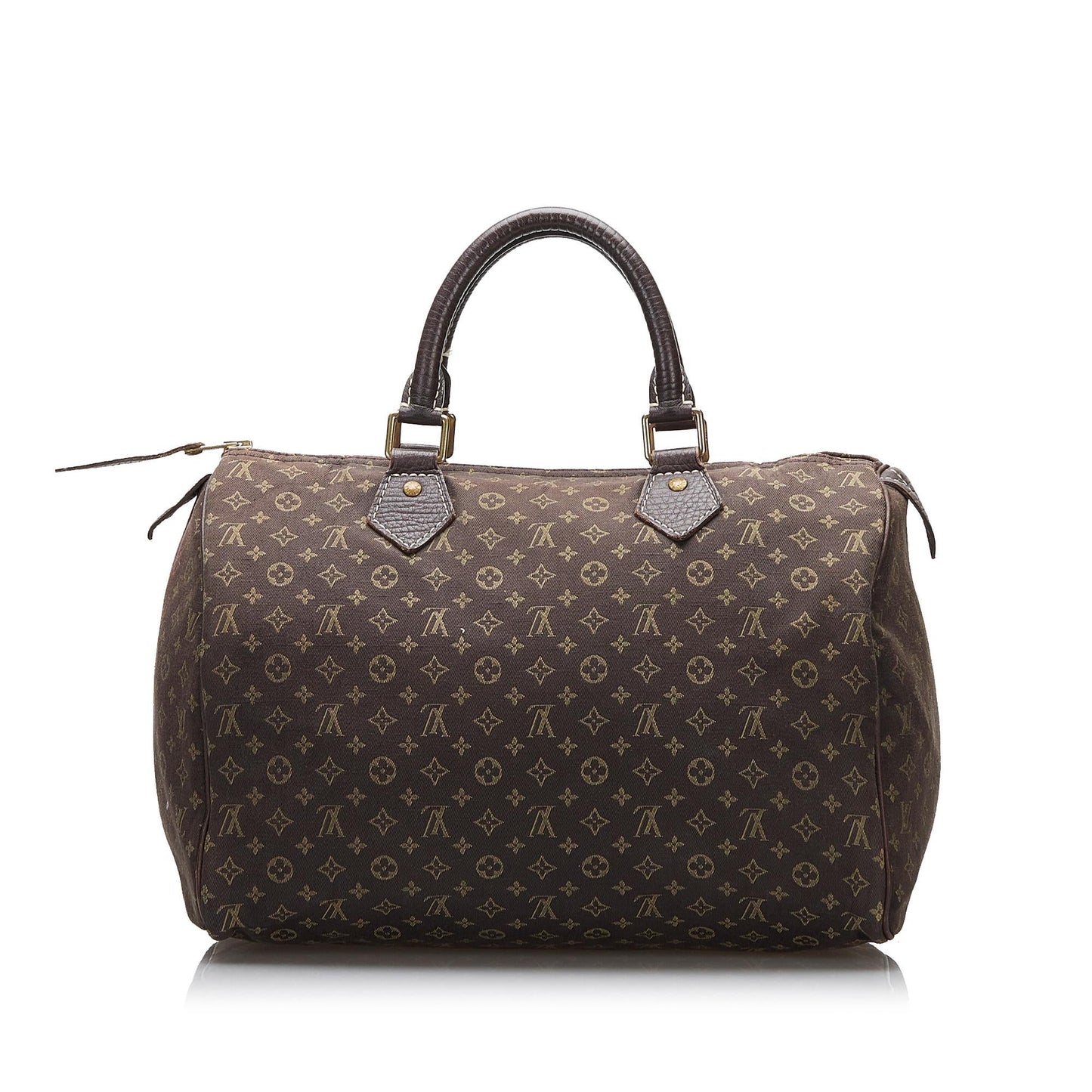 Louis Vuitton Monogram Mini Lin Speedy 30 (SHG-Q4pfq5)