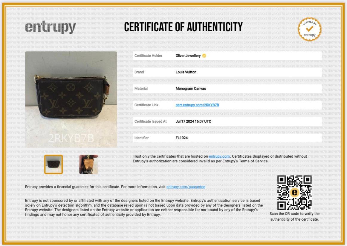 Louis Vuitton Monogram Mini Pochette Accessoires