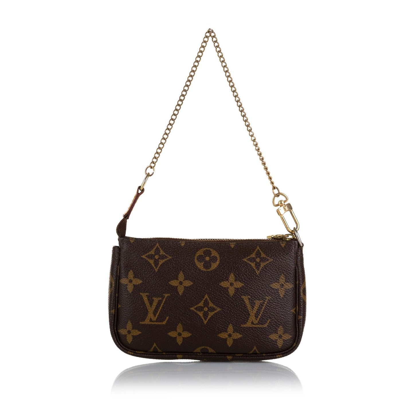 Louis Vuitton Monogram Mini Pochette Accessoires (SHG-36539)