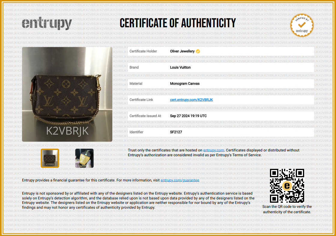 Louis Vuitton Monogram Mini Pochette Accessories