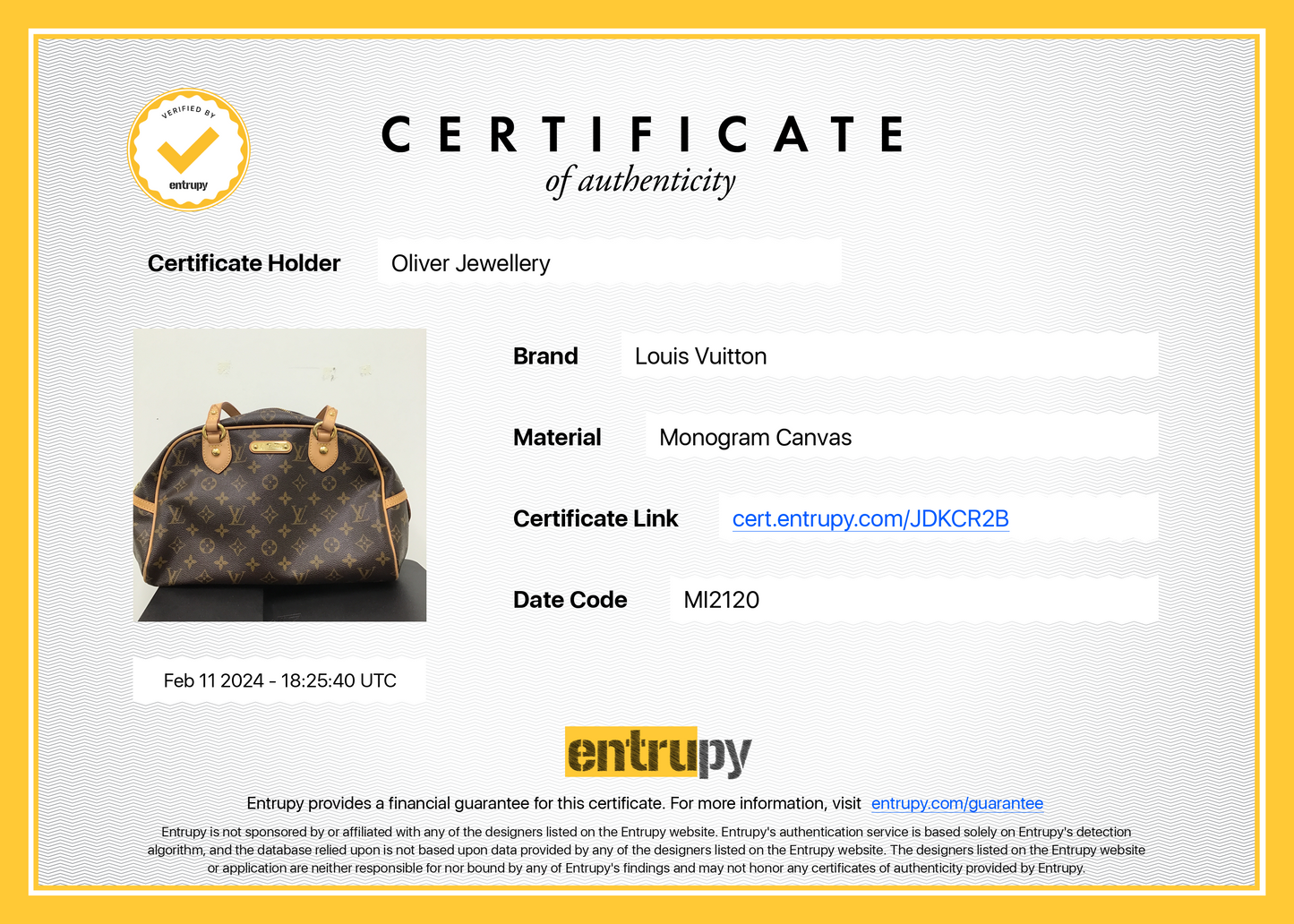 Louis Vuitton Monogram Montorgueil PM