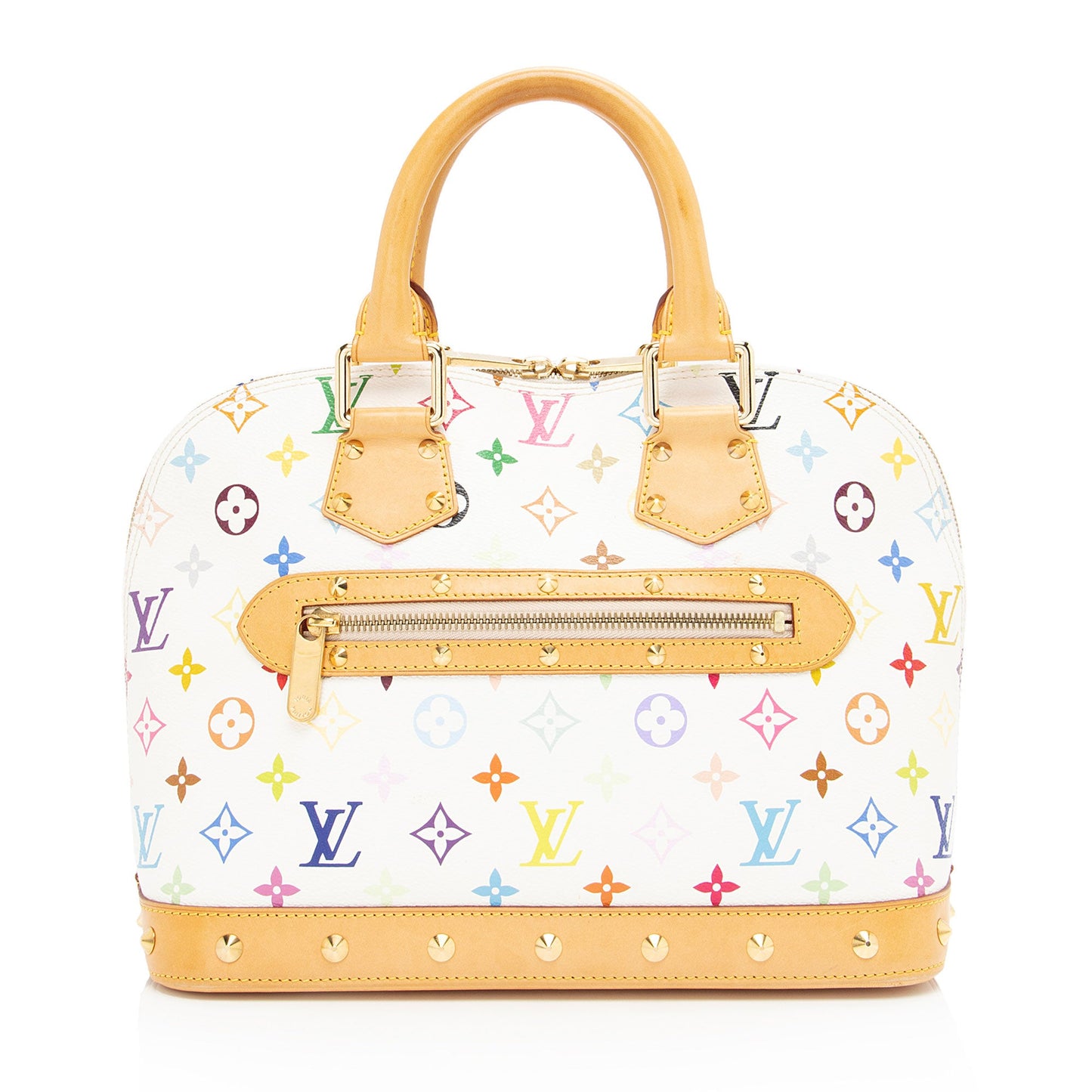 Louis Vuitton Monogram Multicolore Alma PM Satchel (SHF-nyFpoT)