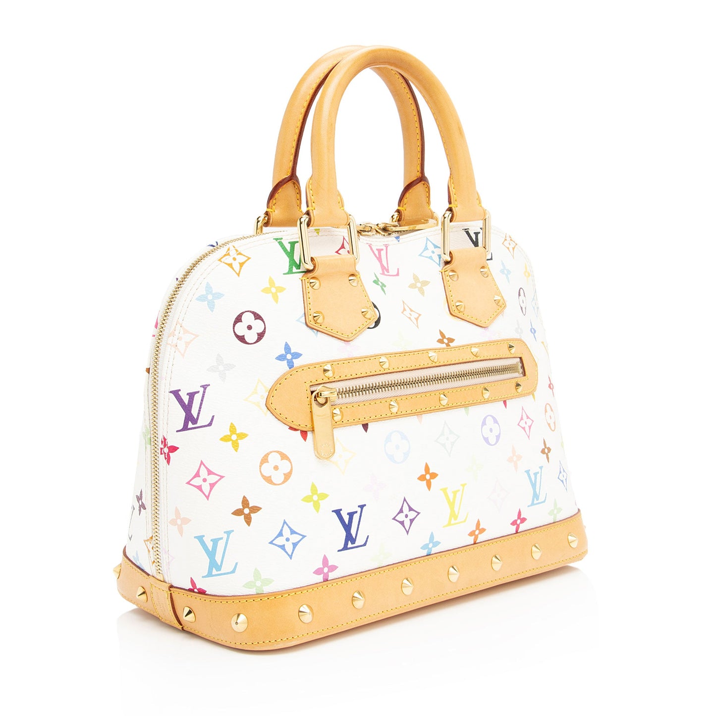 Louis Vuitton Monogram Multicolore Alma PM Satchel (SHF-nyFpoT)