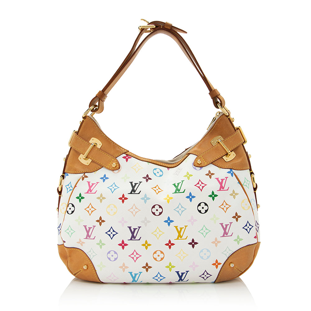 Louis Vuitton Monogram Multicolore Greta Hobo (SHF-21720)