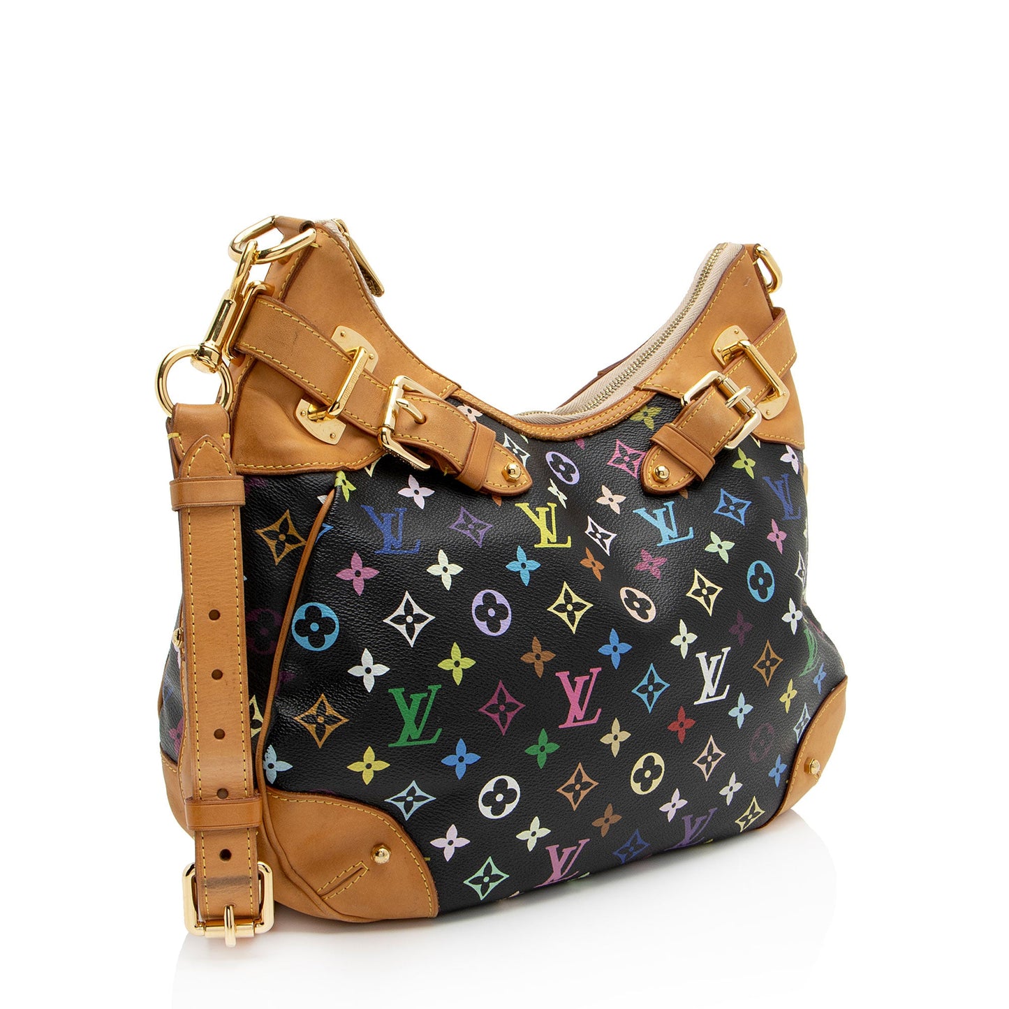 Louis Vuitton Monogram Multicolore Greta Hobo (SHF-VRbkbW)