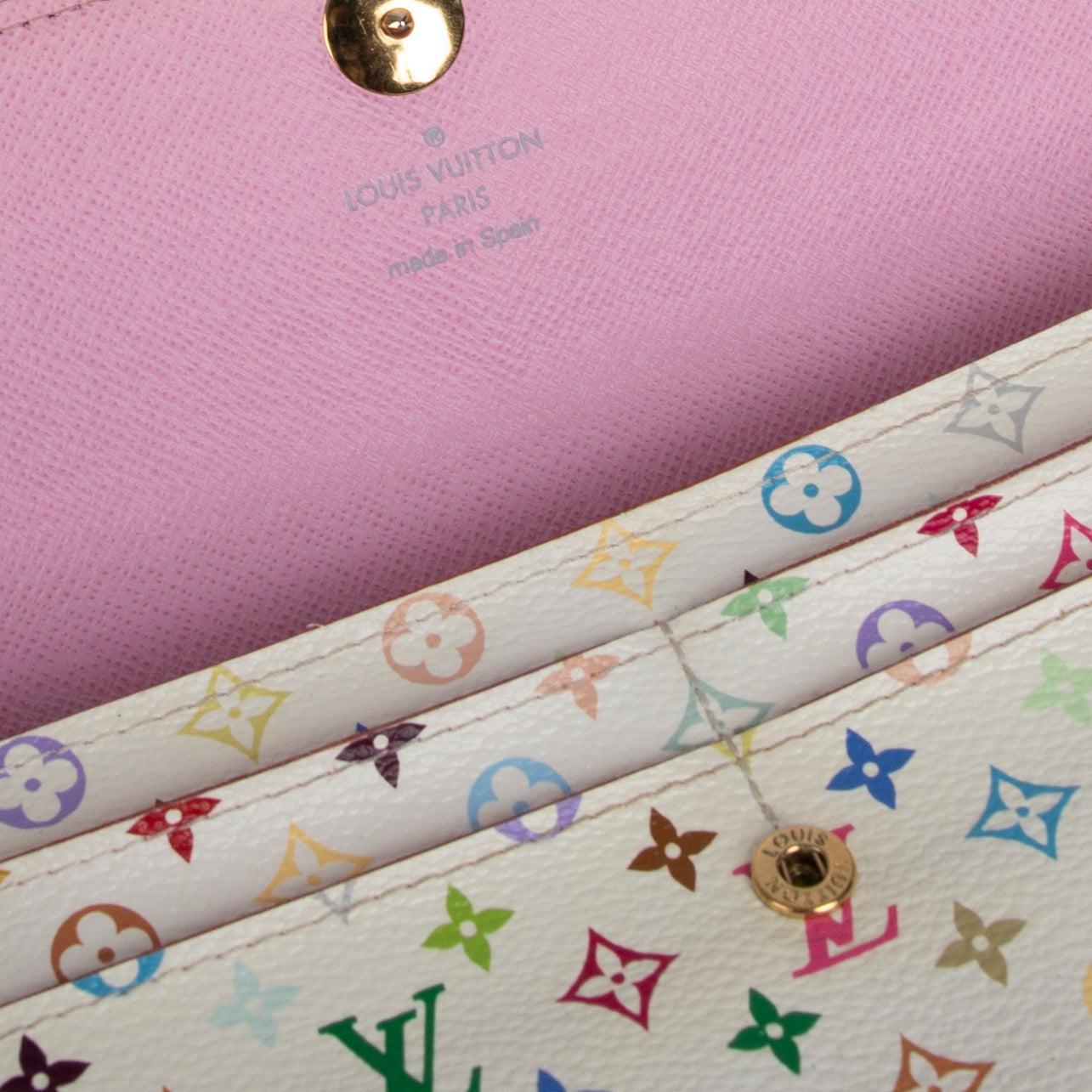 Louis Vuitton Monogram Multicolore Sarah Wallet