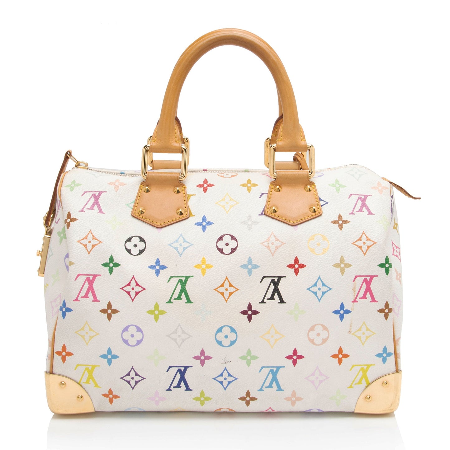 Louis Vuitton Monogram Multicolore Speedy 30 Satchel (SHF-Mk6xIk)