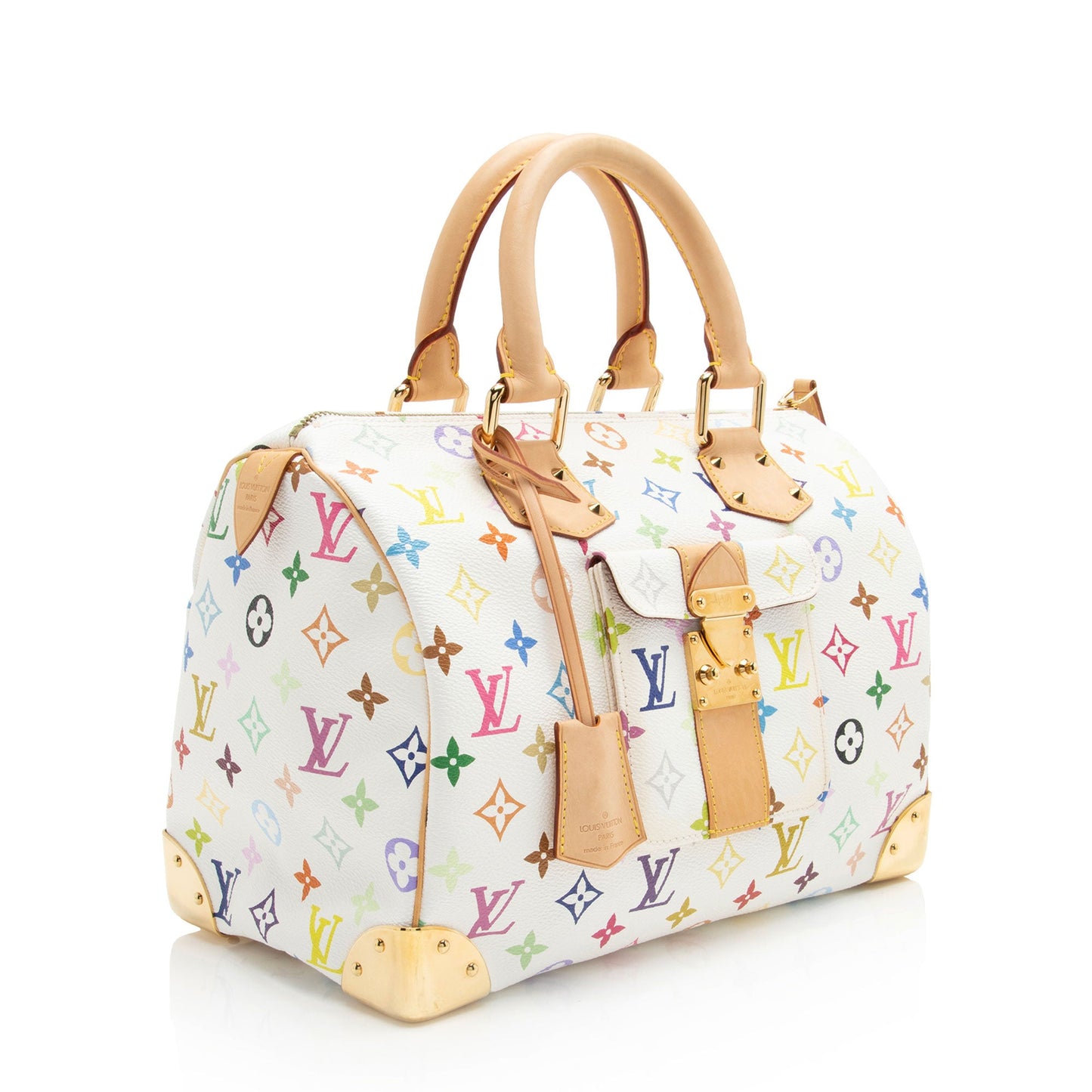 Louis Vuitton Monogram Multicolore Speedy 30 Satchel (SHF-PYX2iO)