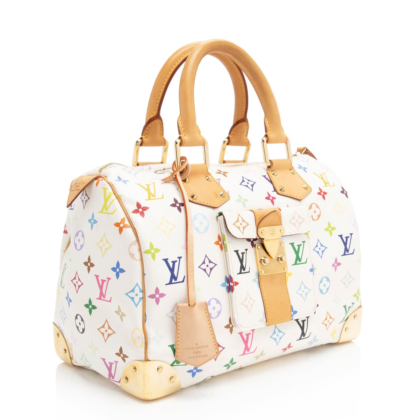 Louis Vuitton Monogram Multicolore Speedy 30 Satchel (SHF-Ud97Hx)