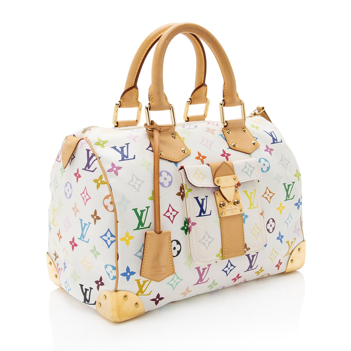 Louis Vuitton Monogram Multicolore Speedy 30 Satchel (SHF-Tdx8mK)