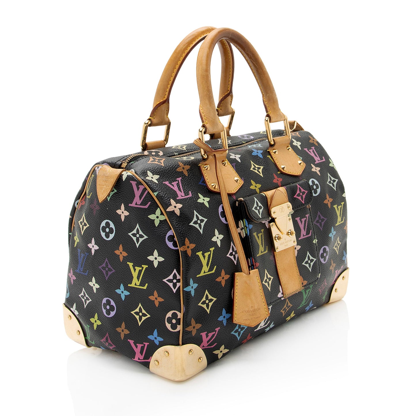 Louis Vuitton Monogram Multicolore Speedy 30 Satchel (SHF-Pi3NSW)