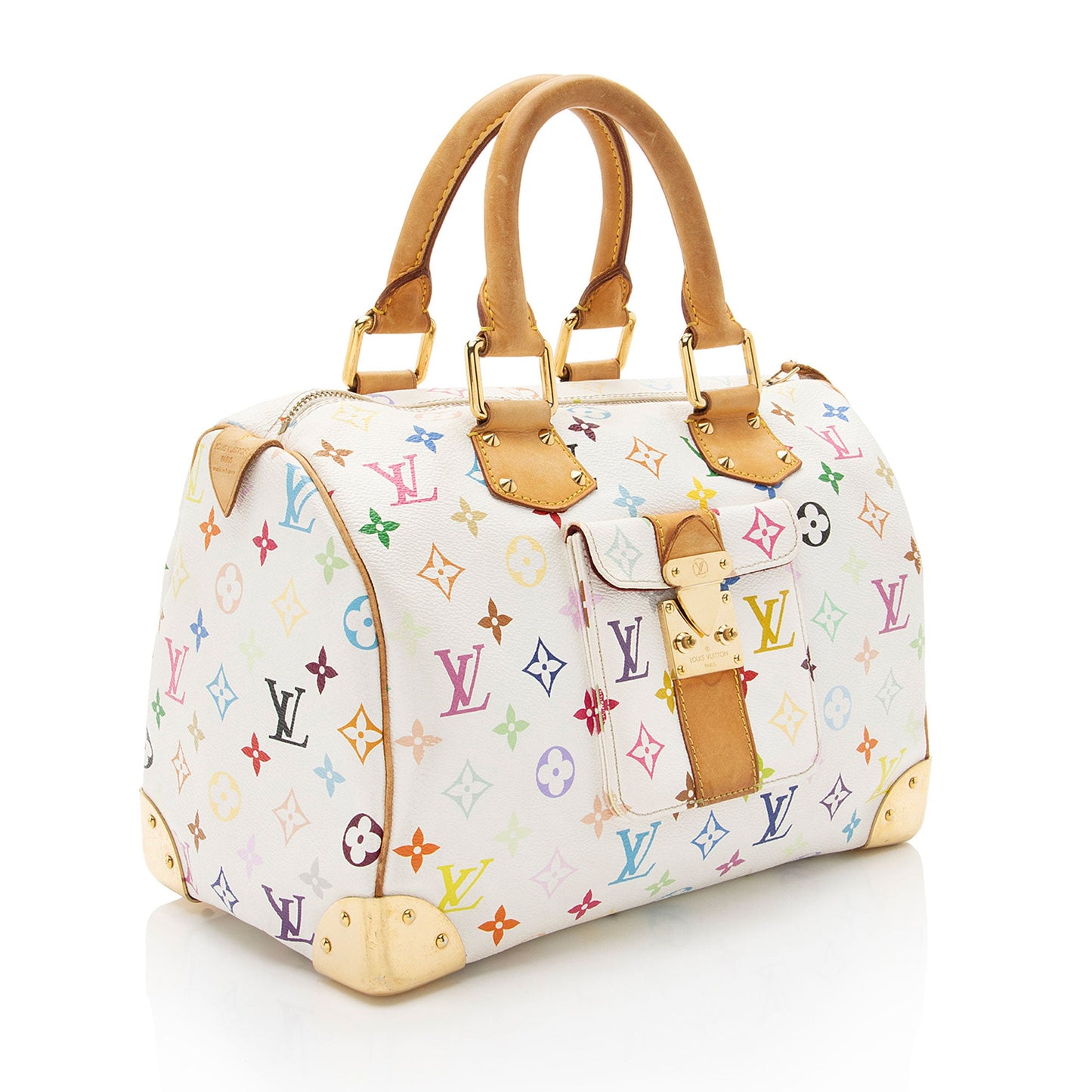 Louis Vuitton Monogram Multicolore Speedy 30 Satchel