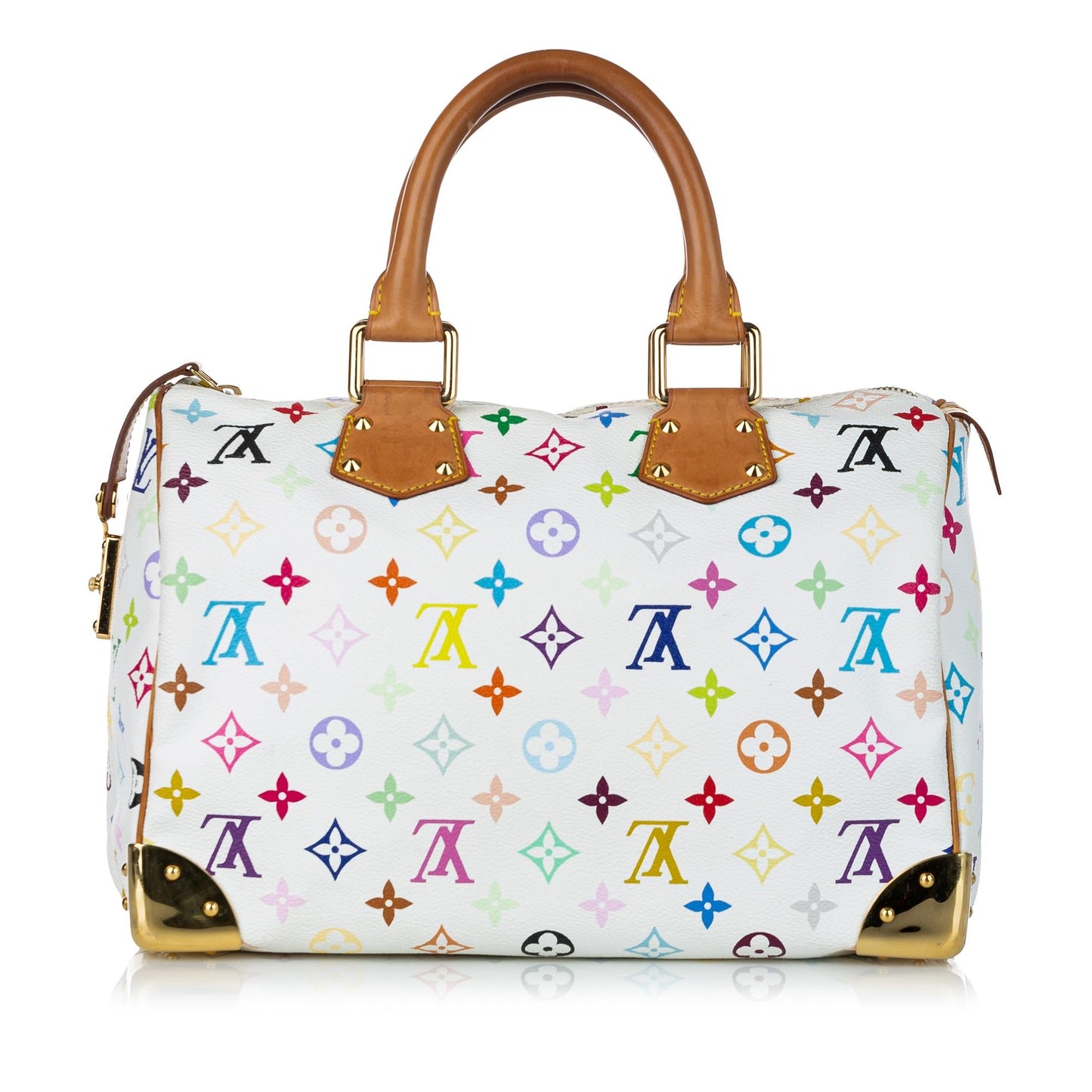 Louis Vuitton Monogram Multicolore Speedy 30 (SHG-30453)