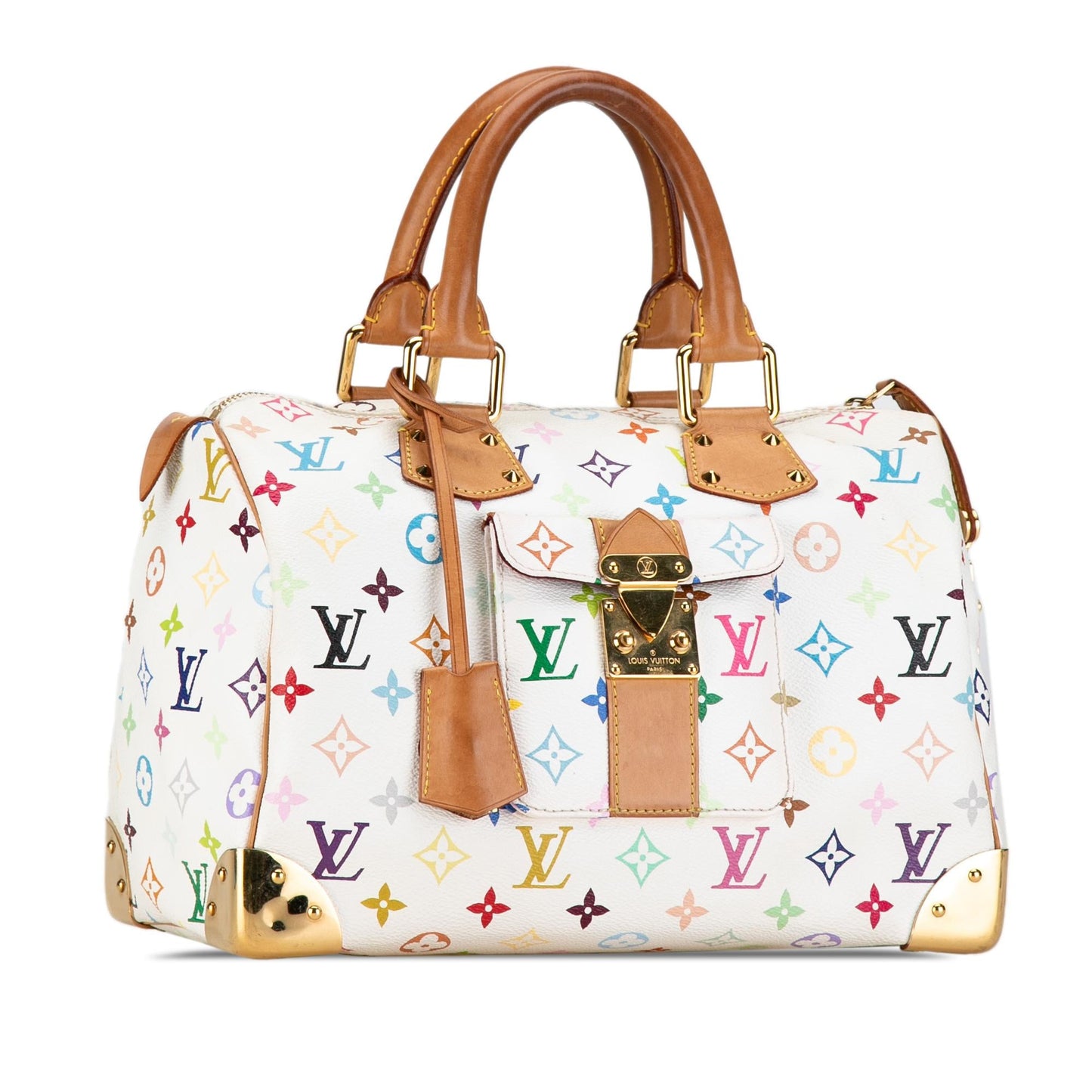 Louis Vuitton Monogram Multicolore Speedy 30 (SHG-MxTXOS)
