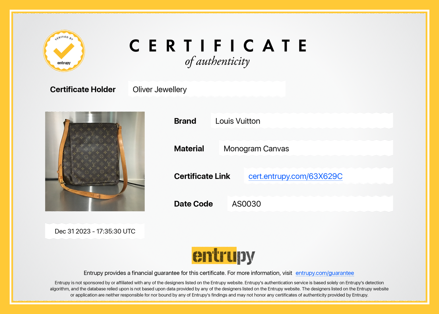 Louis Vuitton Monogram Musette Salsa GM