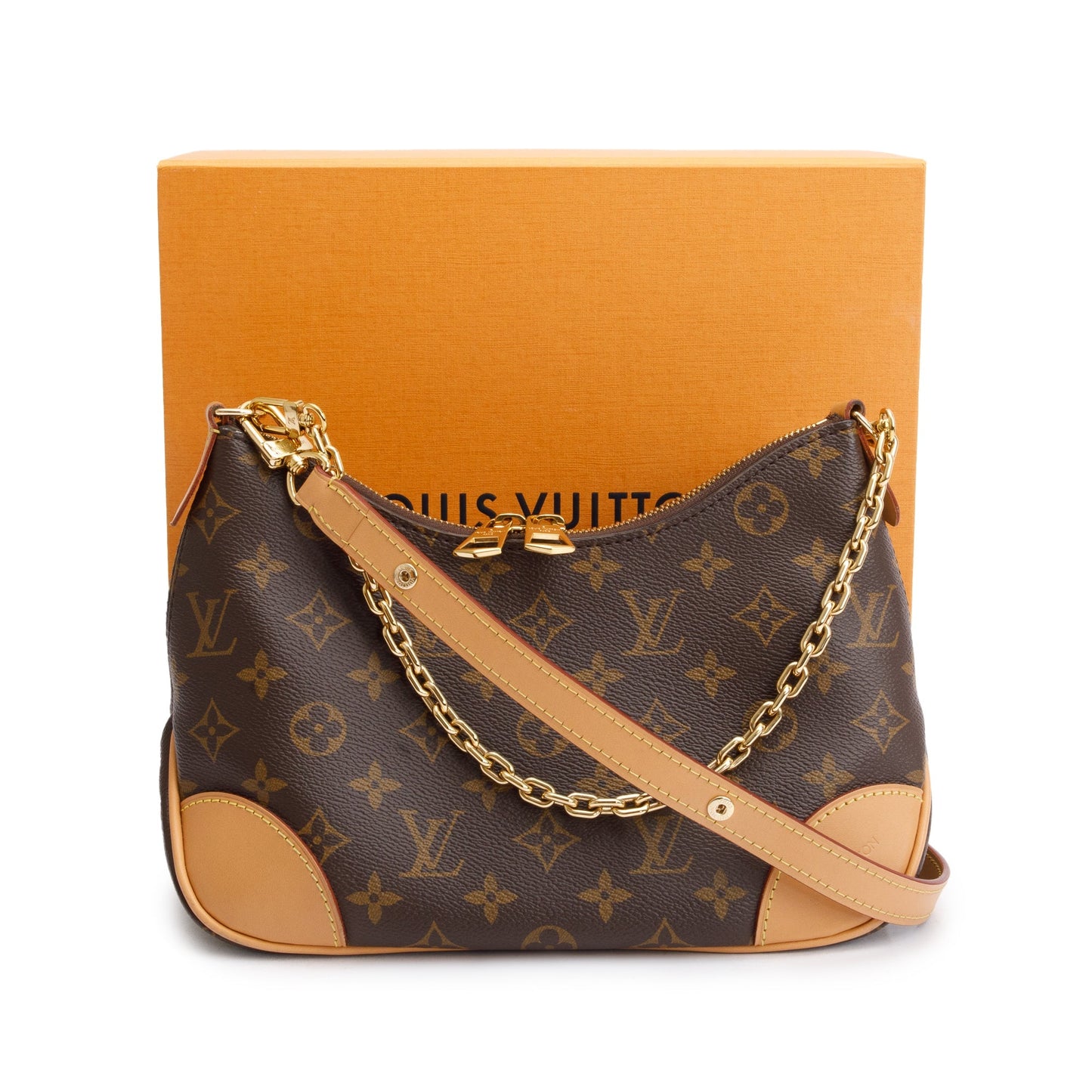Louis Vuitton Monogram Natural Boulogne NM